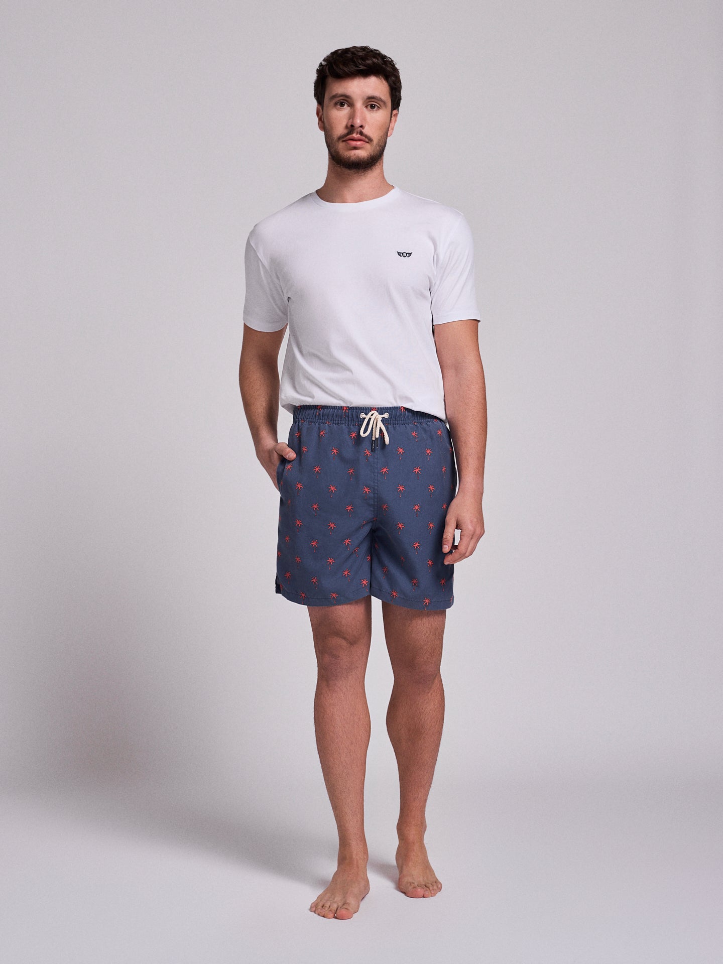 REGULAR FIT MR. BLUE SWIMMING SUIT BLUE