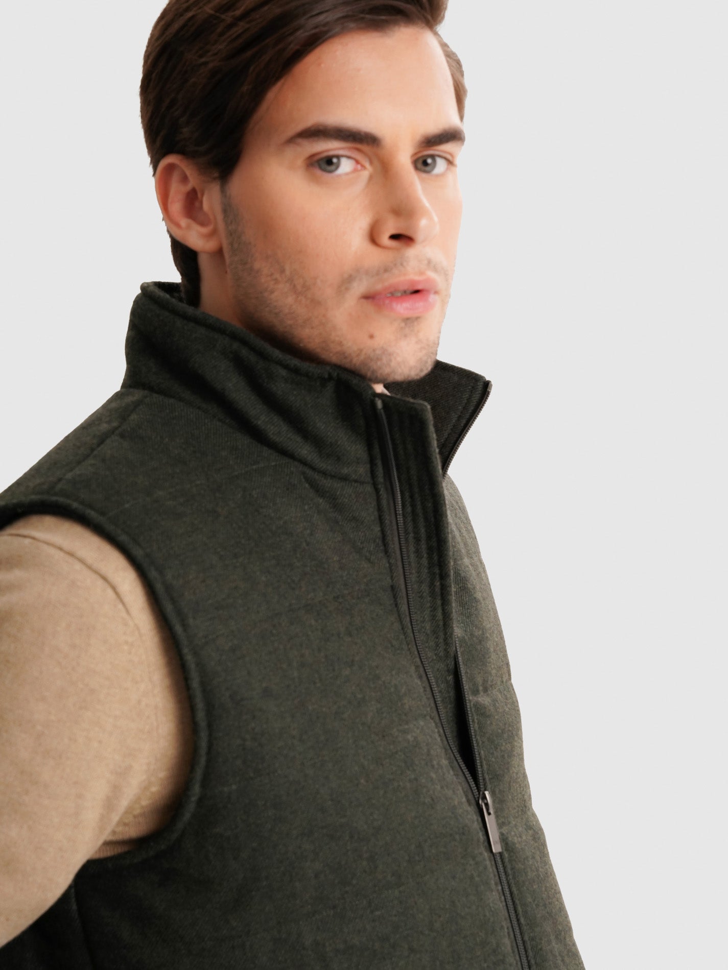 CHAQUETA VERDE REGULAR FIT MR. AZUL