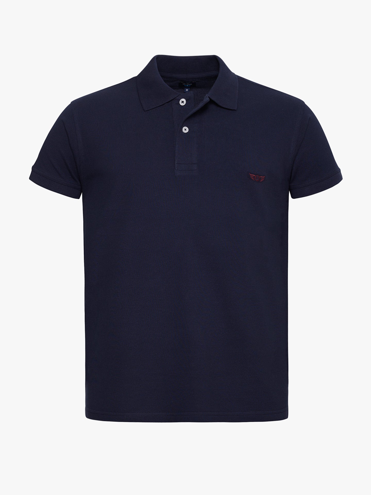 POLO AZUL MANGA CORTA REGULAR FIT MR. AZUL
