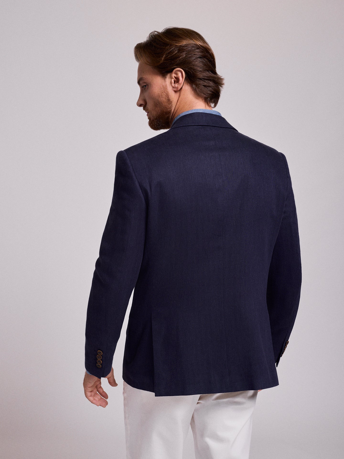 MANGA LARGA AZUL REGULAR FIT MR. AZUL