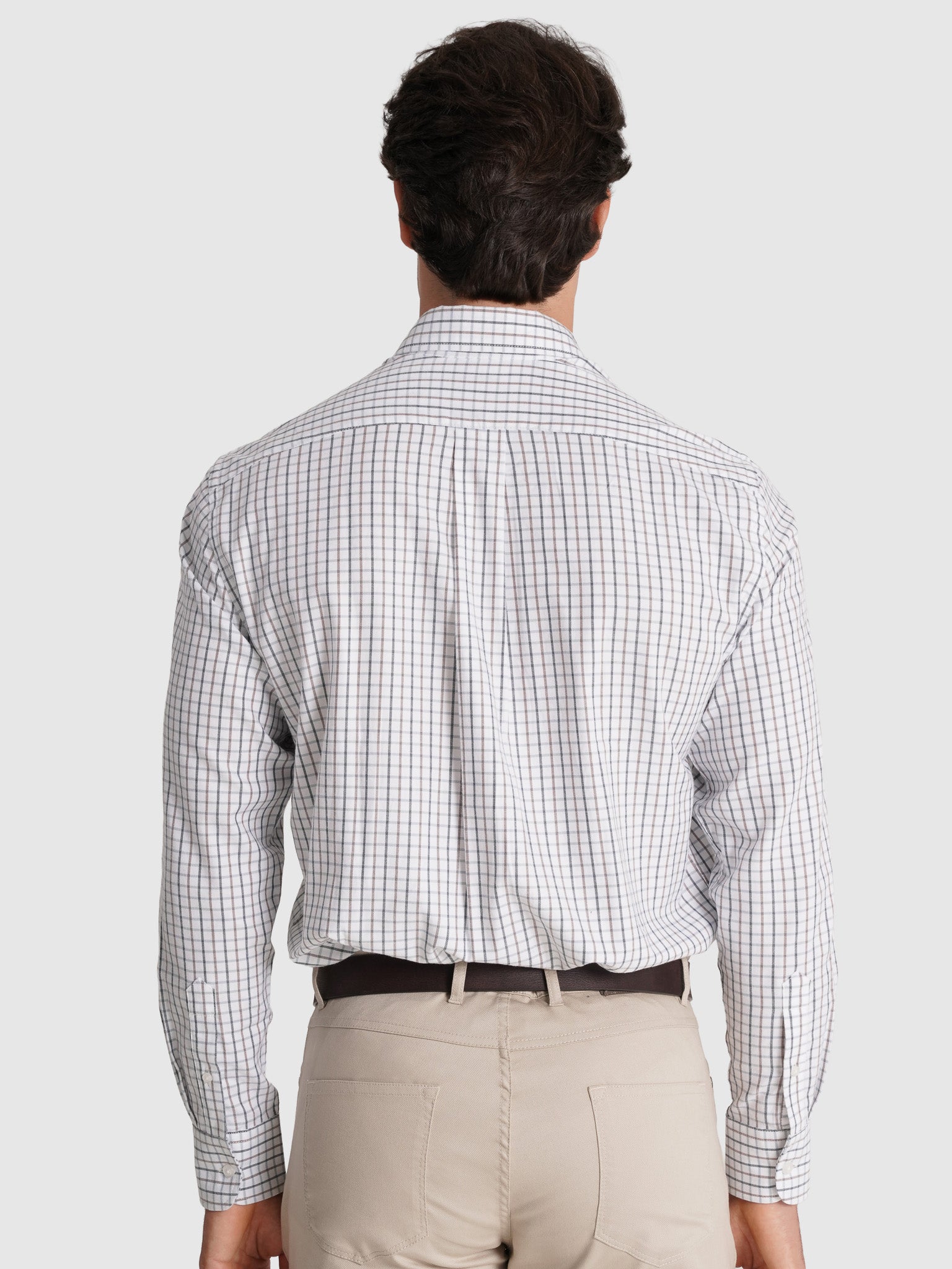 CAMISA ALGODÓN AZUL MANGA LARGA REGULAR FIT MR. AZUL