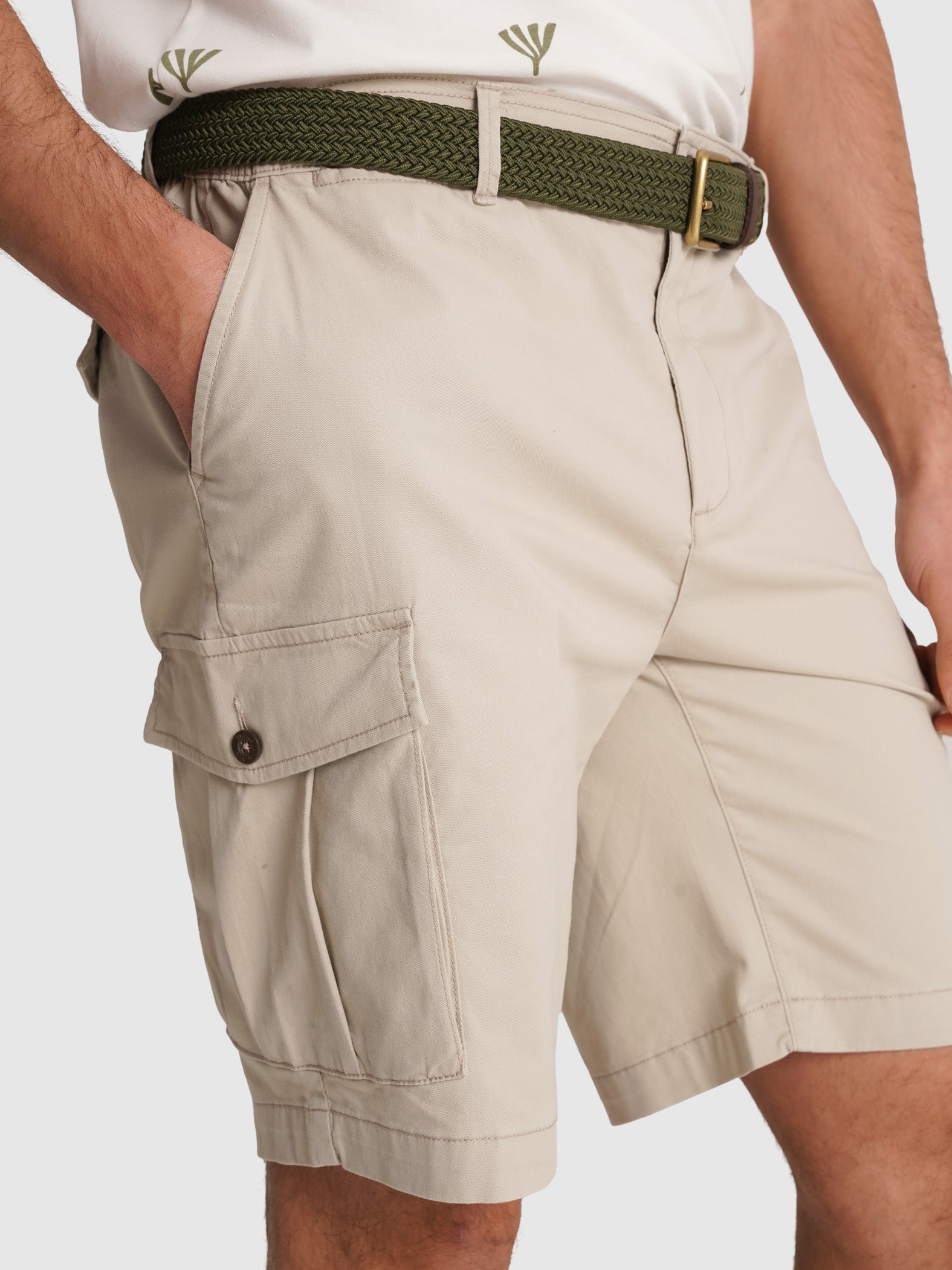 BERMUDA BEIGE REGULAR FIT MR. AZUL
