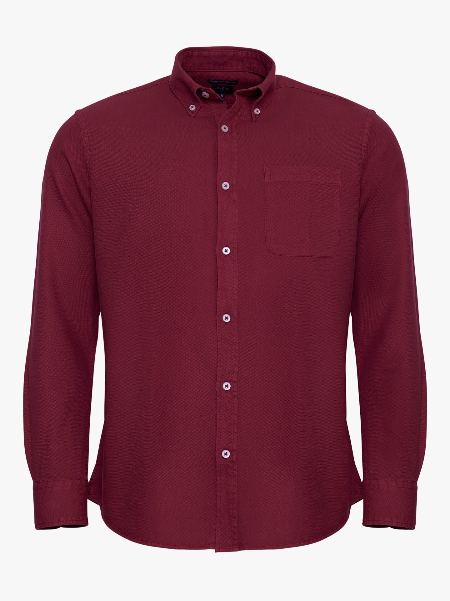 RED REGULAR FIT MR SHIRT. BLUE