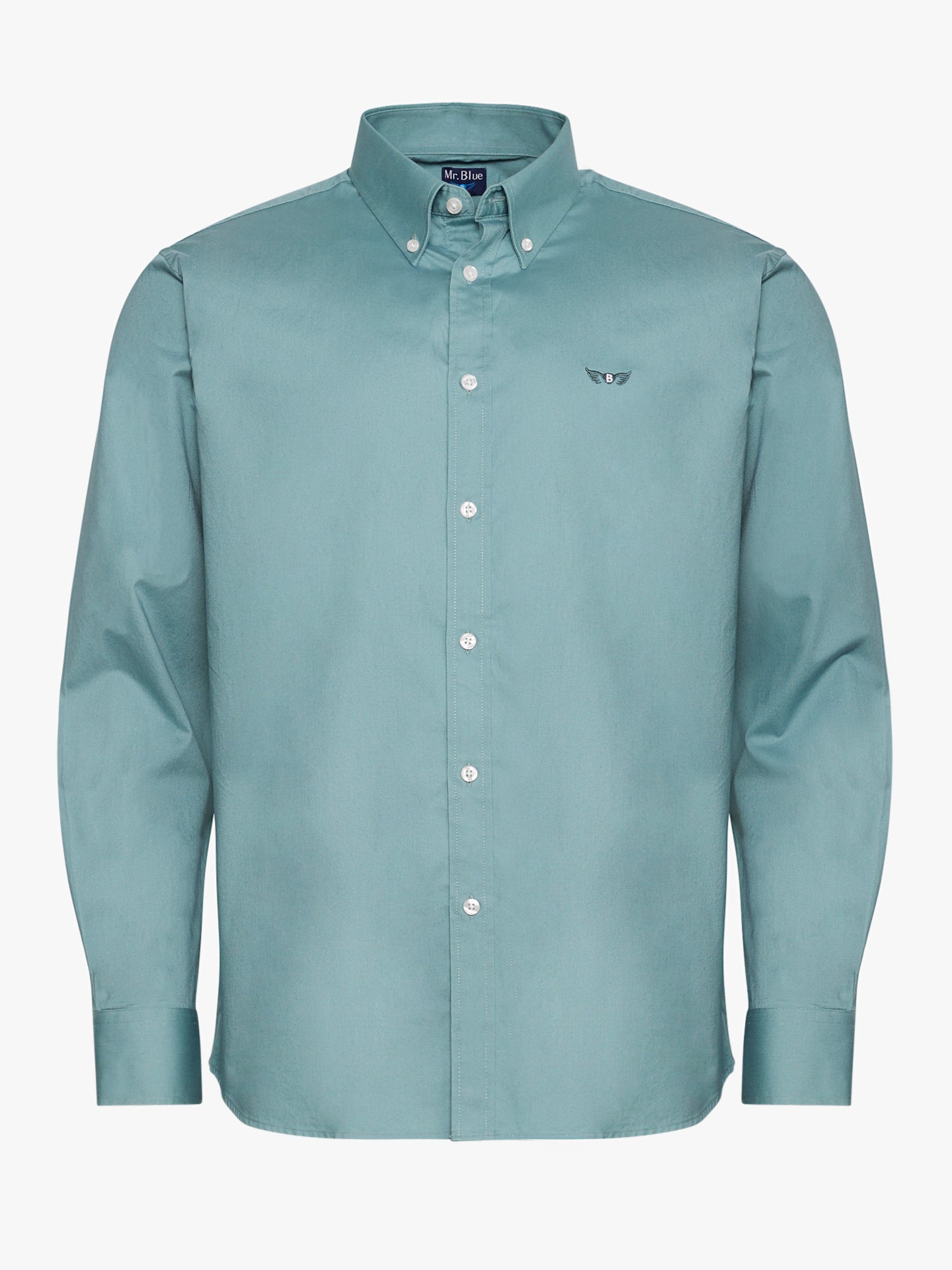 CAMISA MR VERDE REGULAR FIT. AZUL