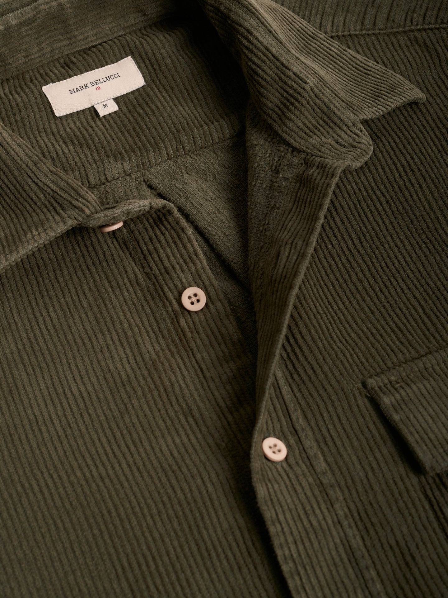 SOBRECAMISA REGULAR FIT VERDE MARK BELLUCCI