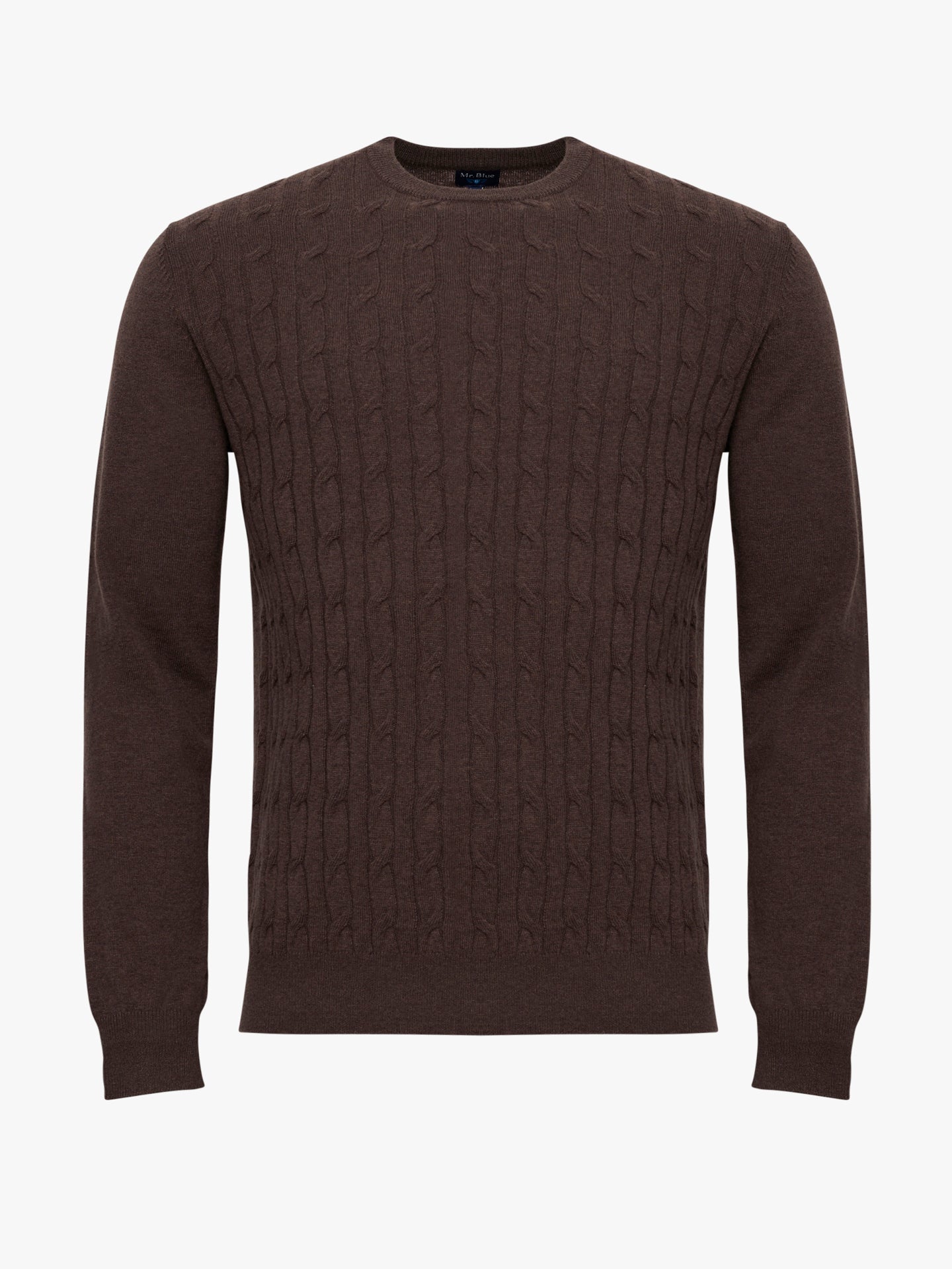 THIN BROWN PULLOVER LONG SLEEVE REGULAR FIT MR. BLUE