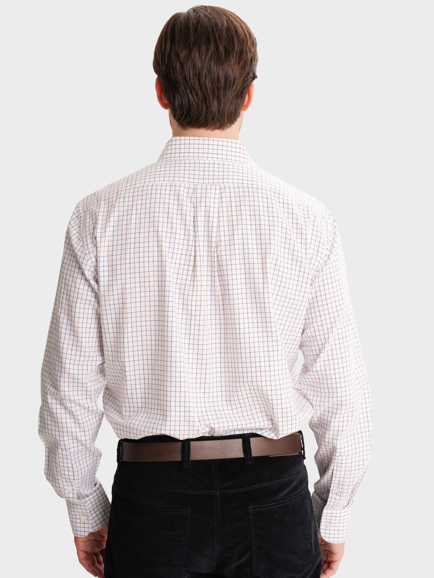 CAMISA MR BLANCA REGULAR FIT. AZUL
