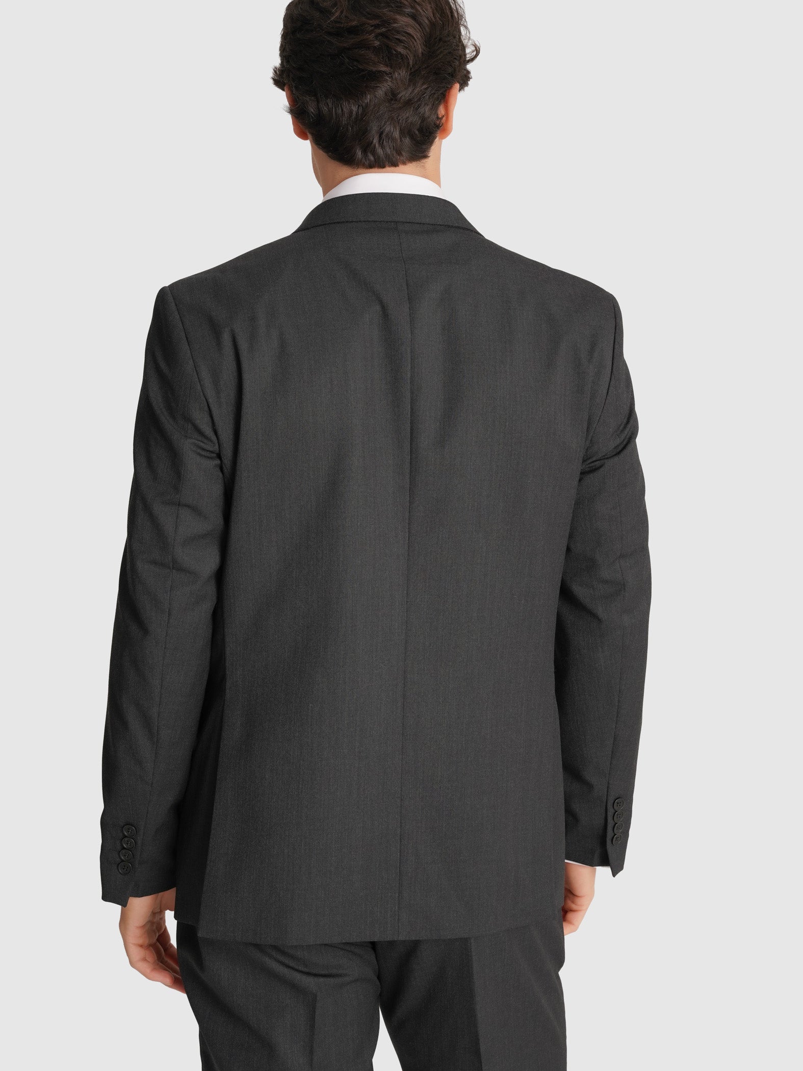 GRAY SUIT LONG SLEEVE REGULAR FIT MR. BLUE