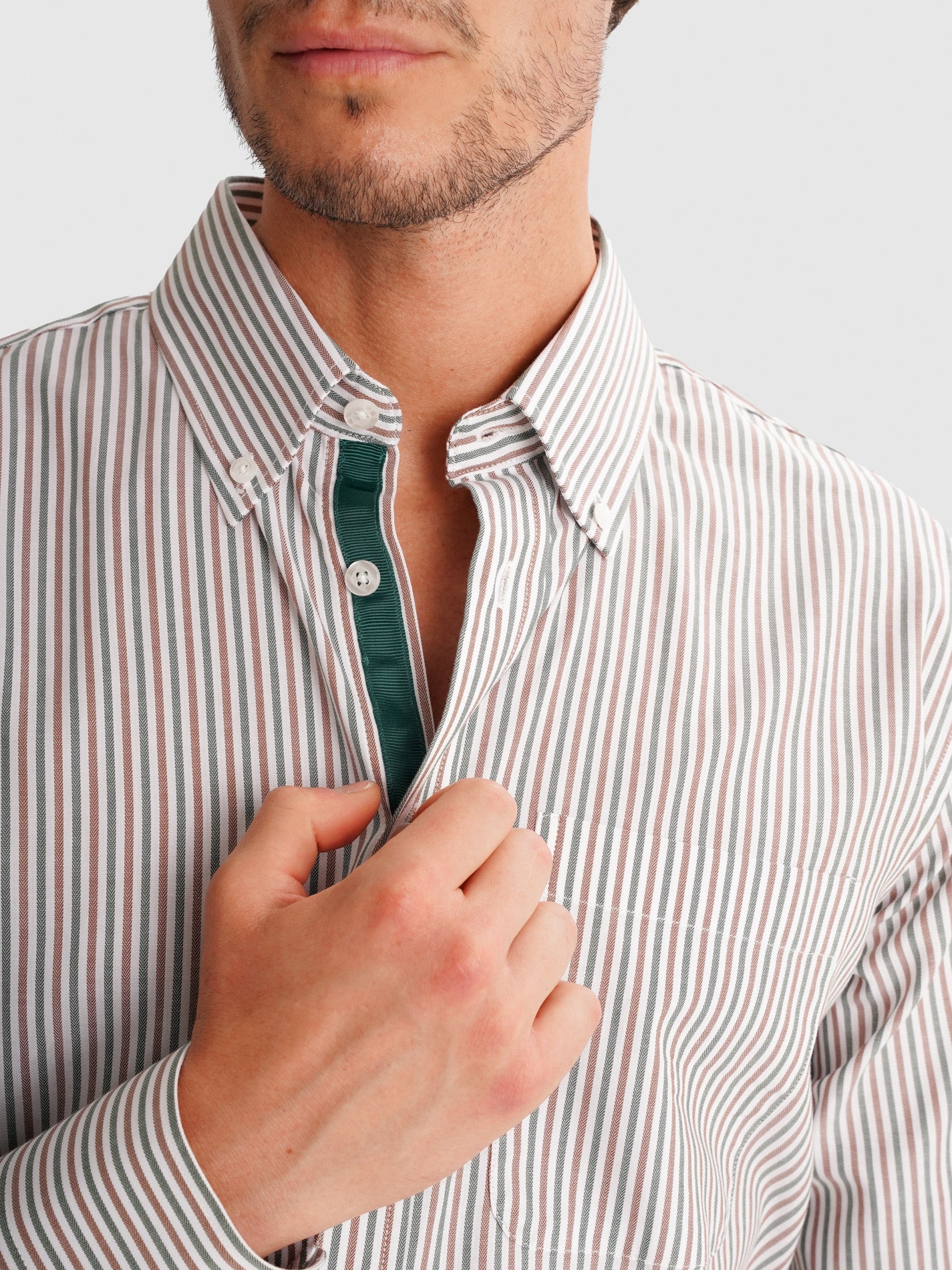 CAMISA MR VERDE REGULAR FIT. AZUL