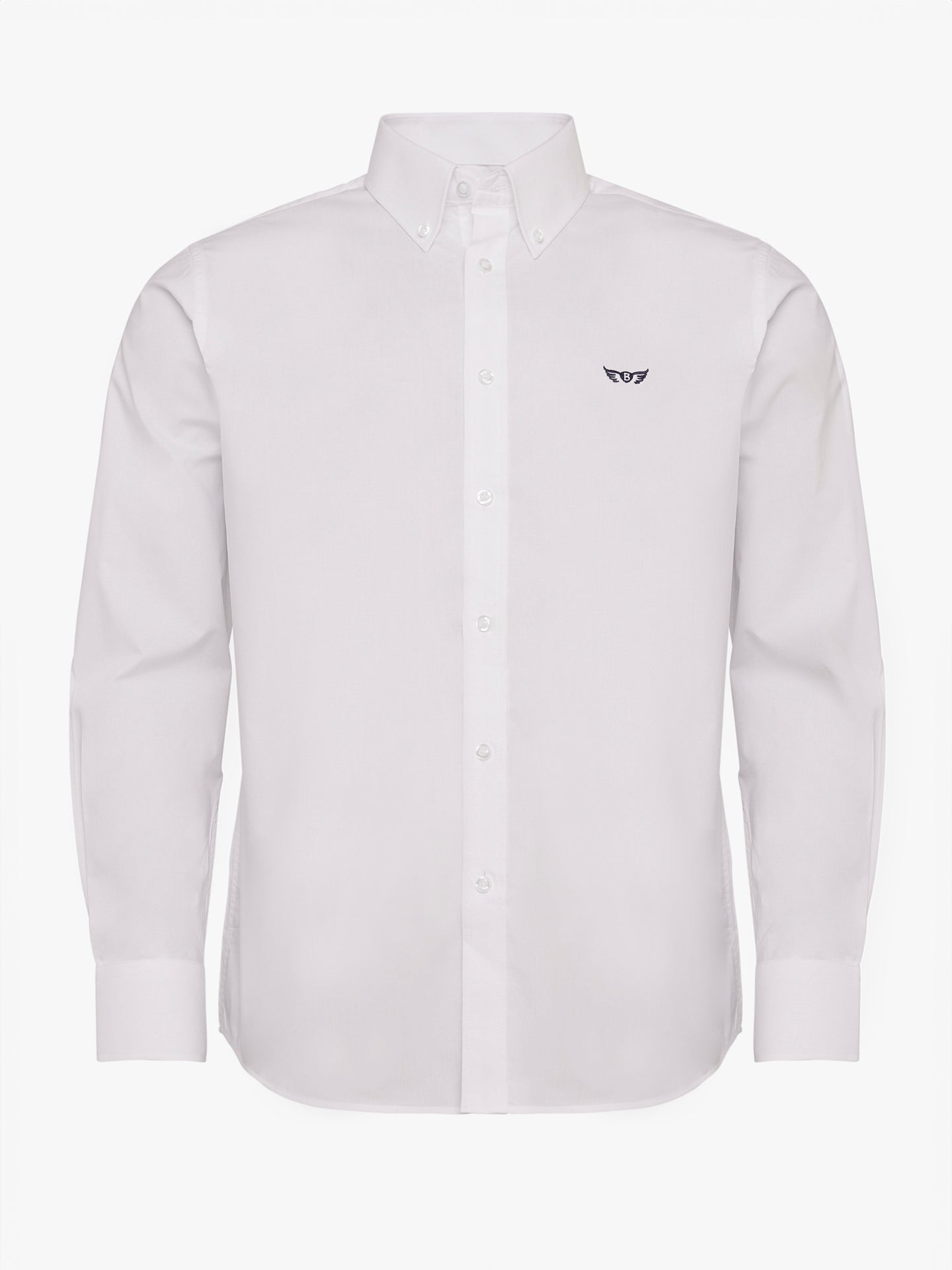 CAMISA BRANCA SLIM FIT MR. BLUE