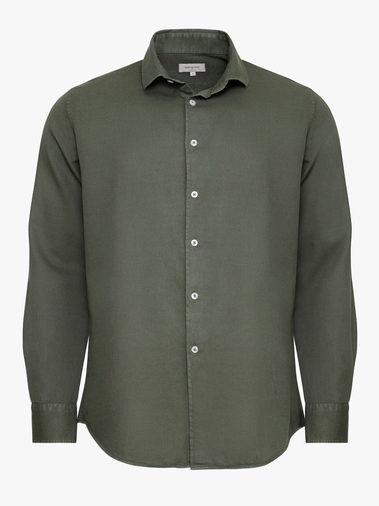 CAMISA VERDE MANGA COMPRIDA REGULAR FIT MARK BELLUCCI