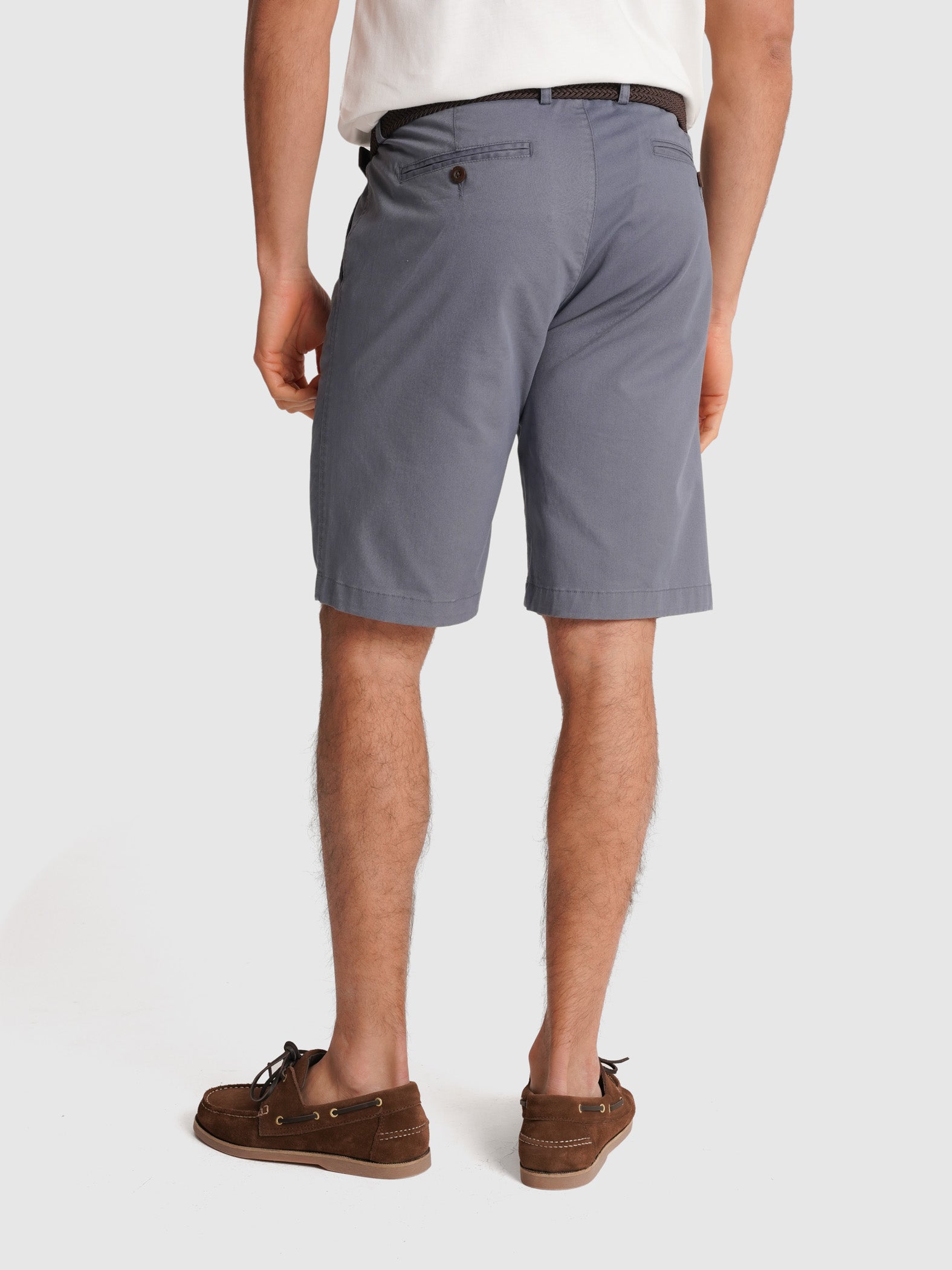 TWILL BLUE BERMUDA REGULAR FIT MR. BLUE