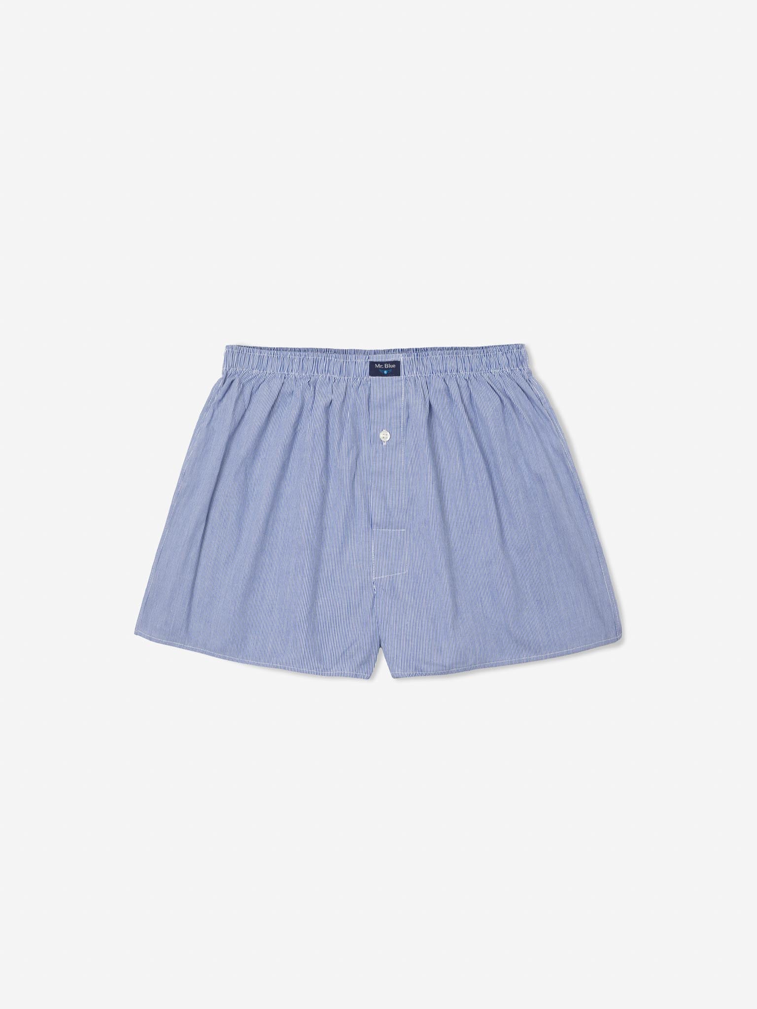 BOXERS AZULES REGULAR FIT MR. AZUL