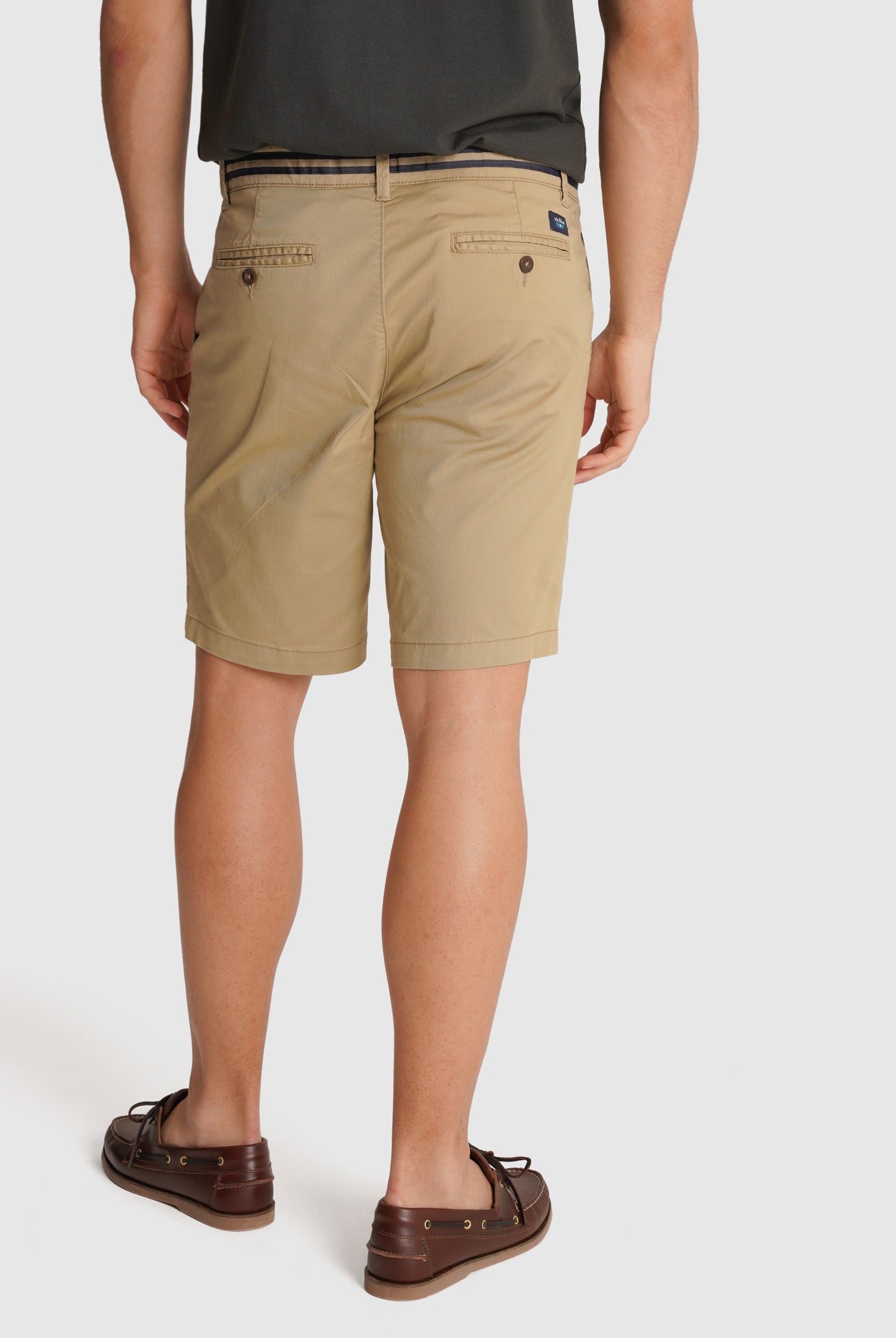BERMUDA TWILL CAMELS REGULAR FIT MR. BLUE
