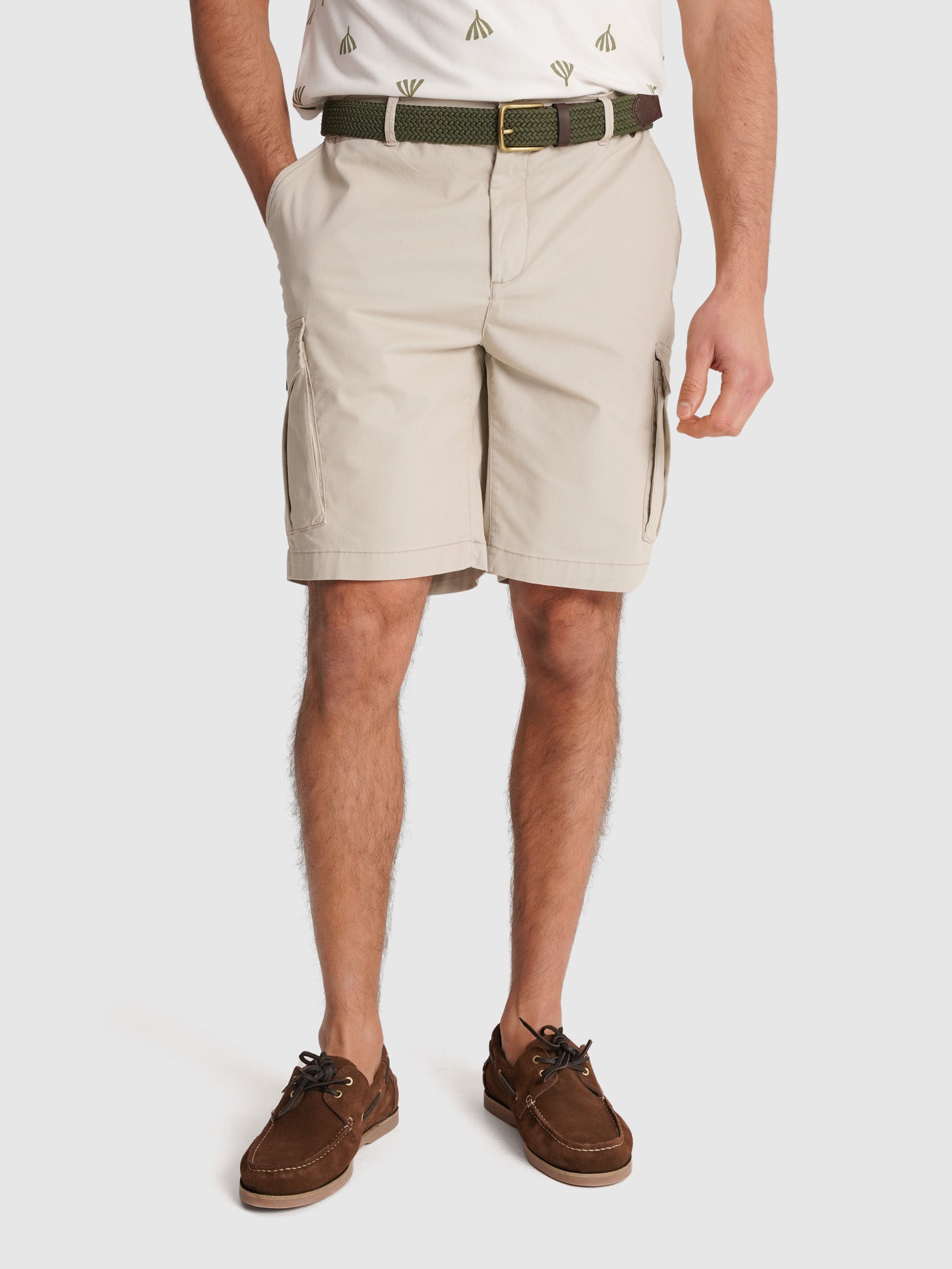 BERMUDA BEIGE REGULAR FIT MR. AZUL