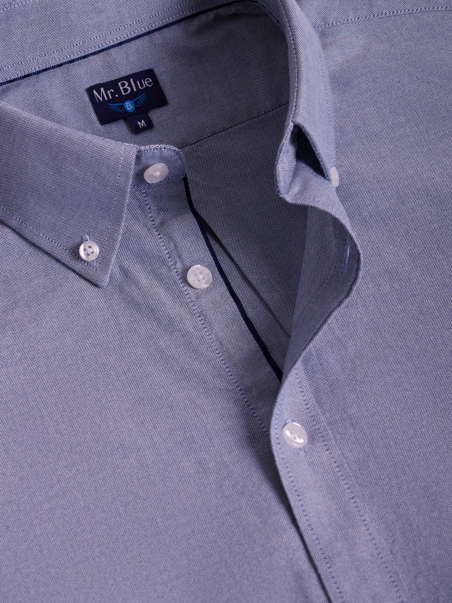 CAMISA MR AZUL REGULAR FIT. AZUL