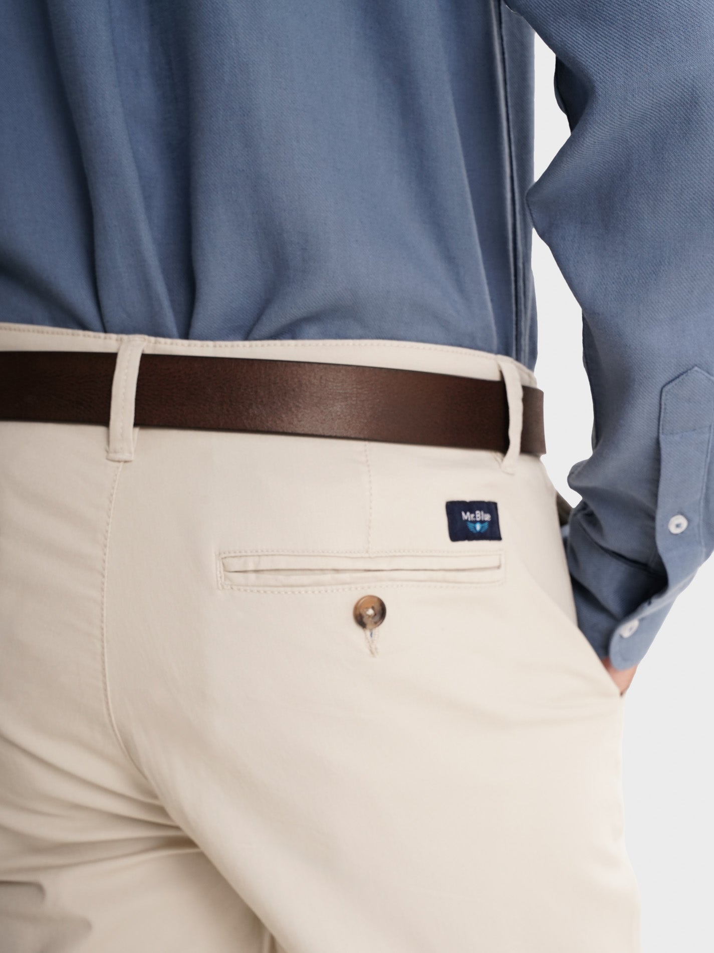 BEIGE REGULAR FIT MR. AZUL