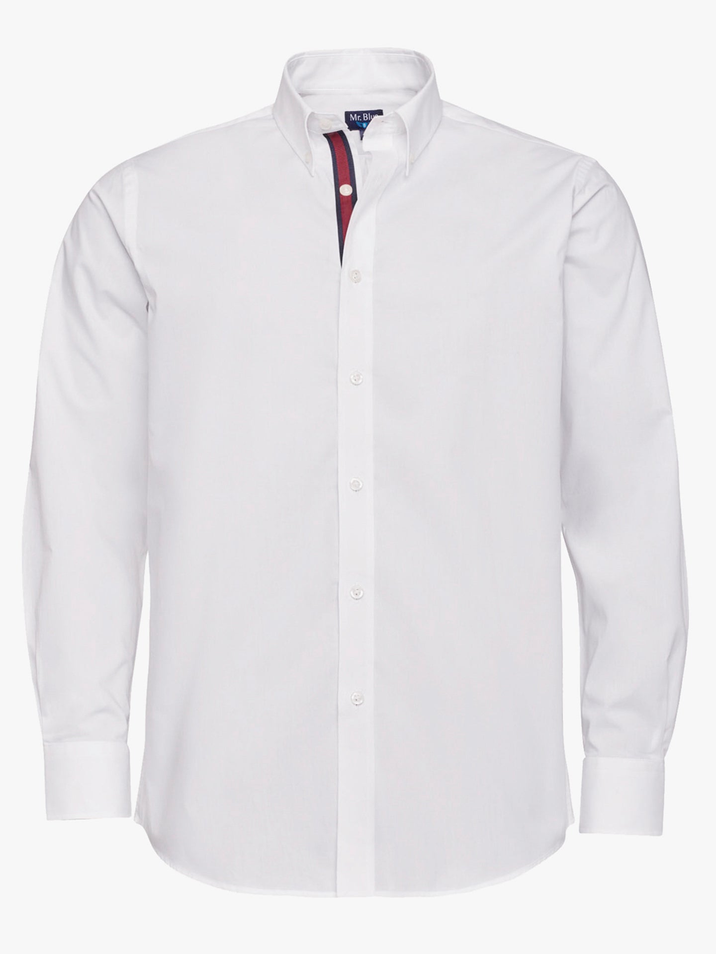 CAMISA BRANCA SLIM FIT MR. BLUE
