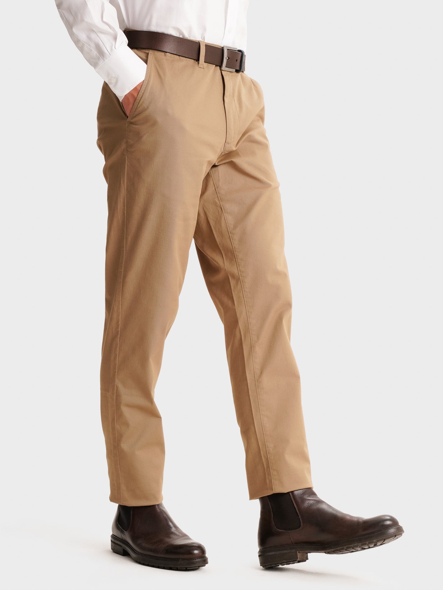 BROWN SLIM FIT MR. BLUE