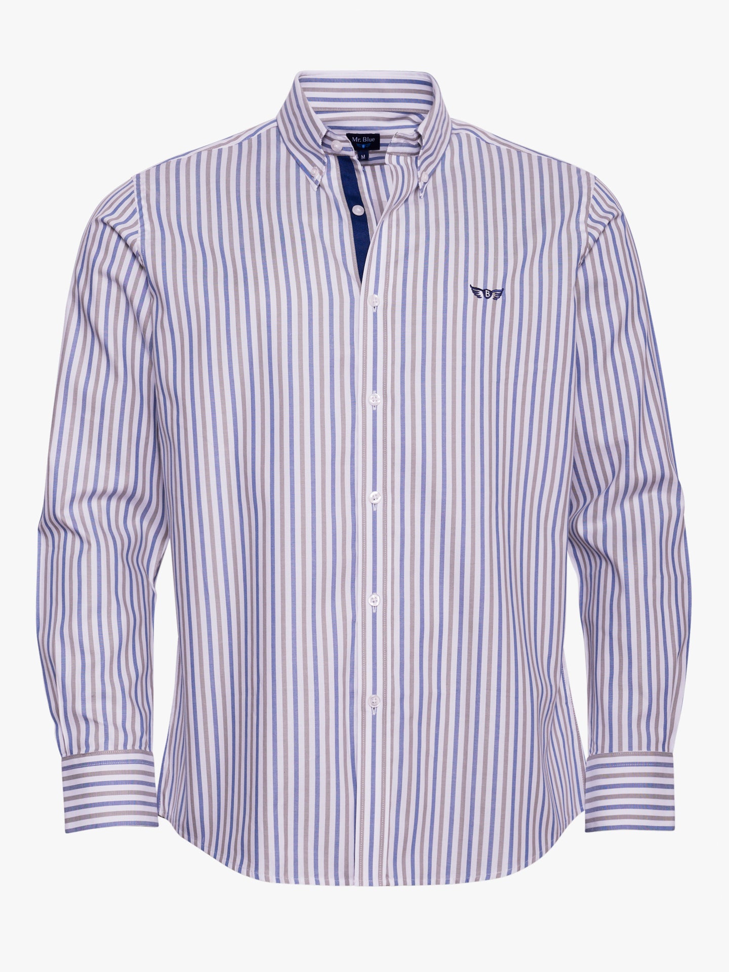 CAMISA MR AZUL REGULAR FIT. AZUL