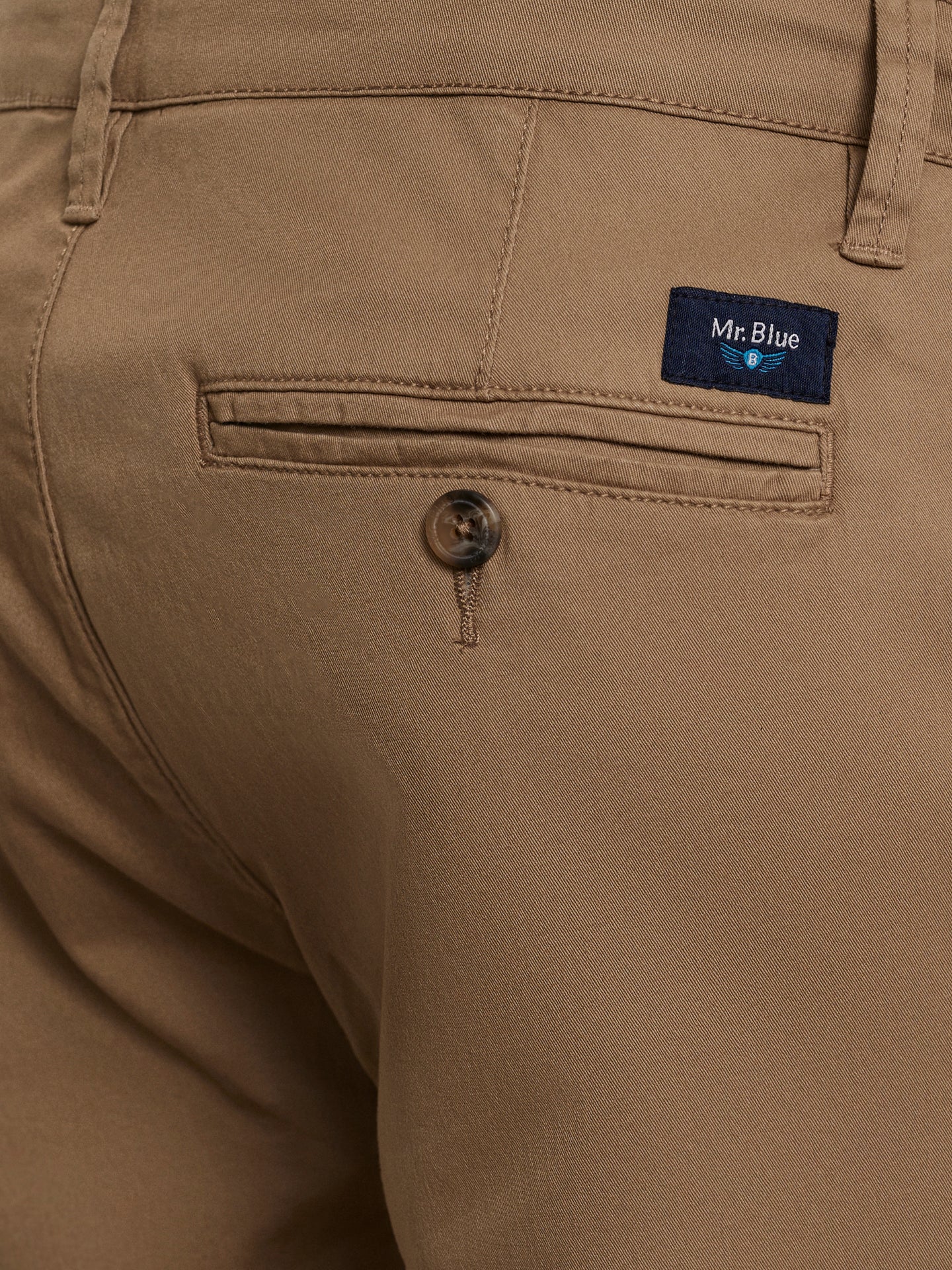 BROWN SLIM FIT MR. BLUE