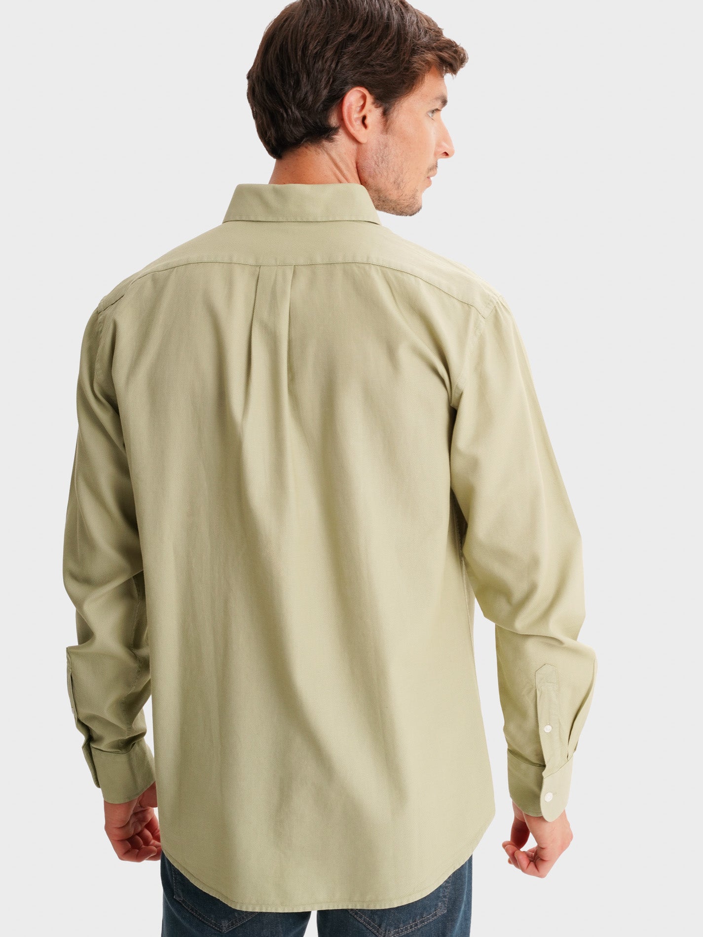 CAMISA MR VERDE REGULAR FIT. AZUL
