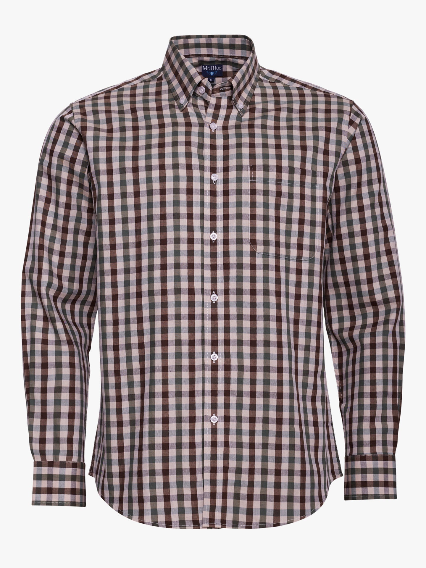 CAMISA MR VERDE REGULAR FIT. AZUL