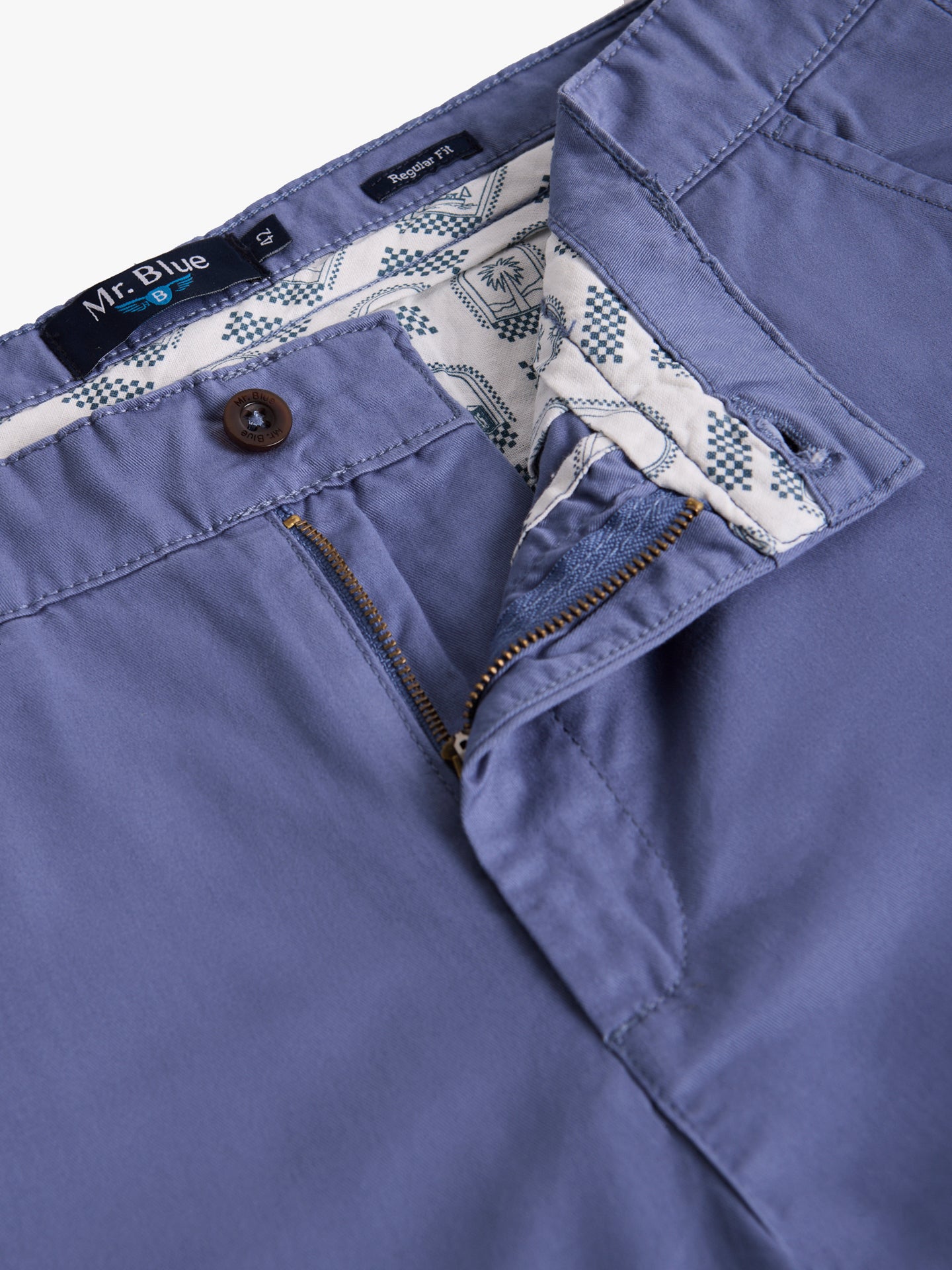 BLUE COTTON REGULAR FIT MR. BLUE