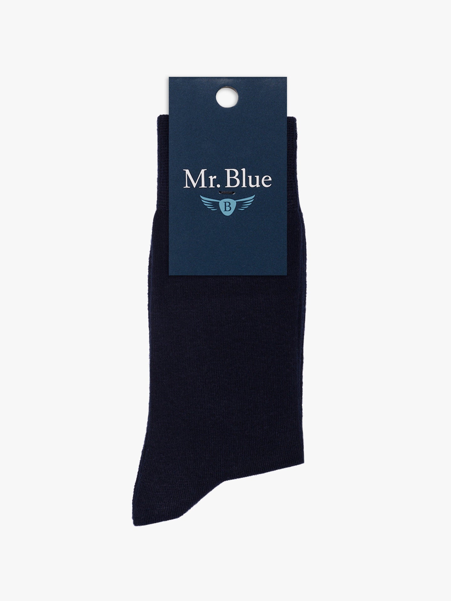 AJUSTE REGULAR SR. CALCETINES DE ALGODÓN AZUL AZUL