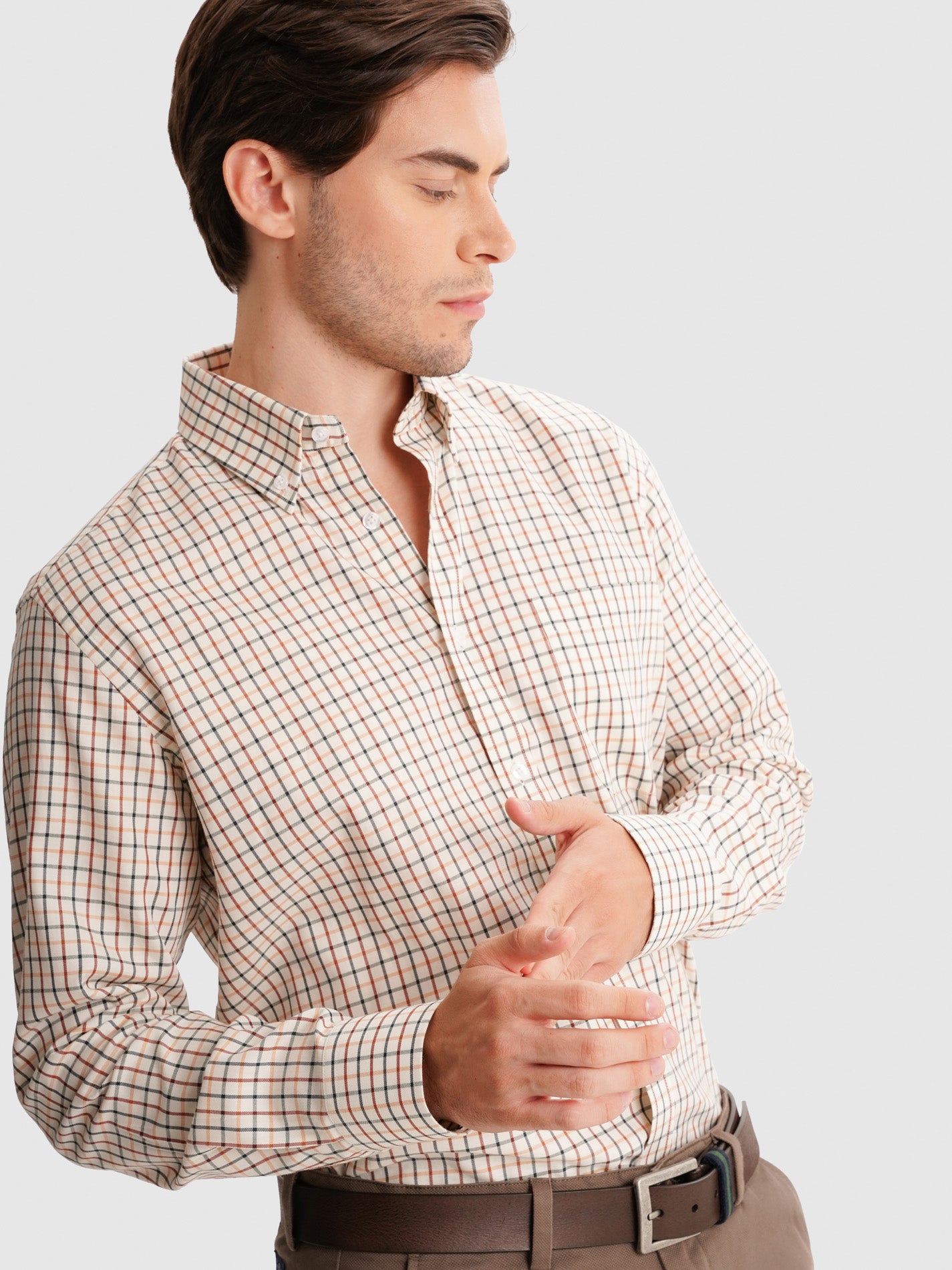 RED REGULAR FIT MR SHIRT. BLUE