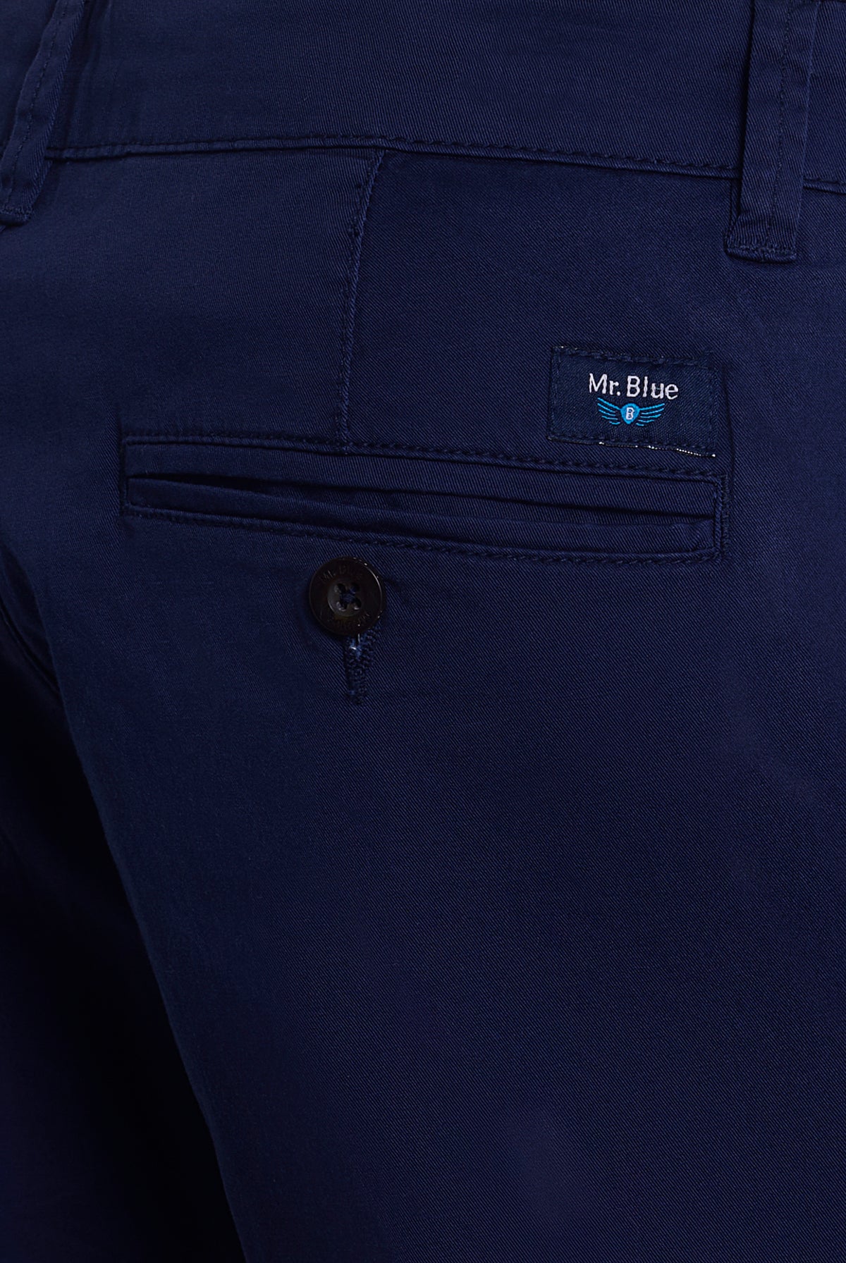 BLUE TWILL TROUSERS REGULAR FIT MR. BLUE