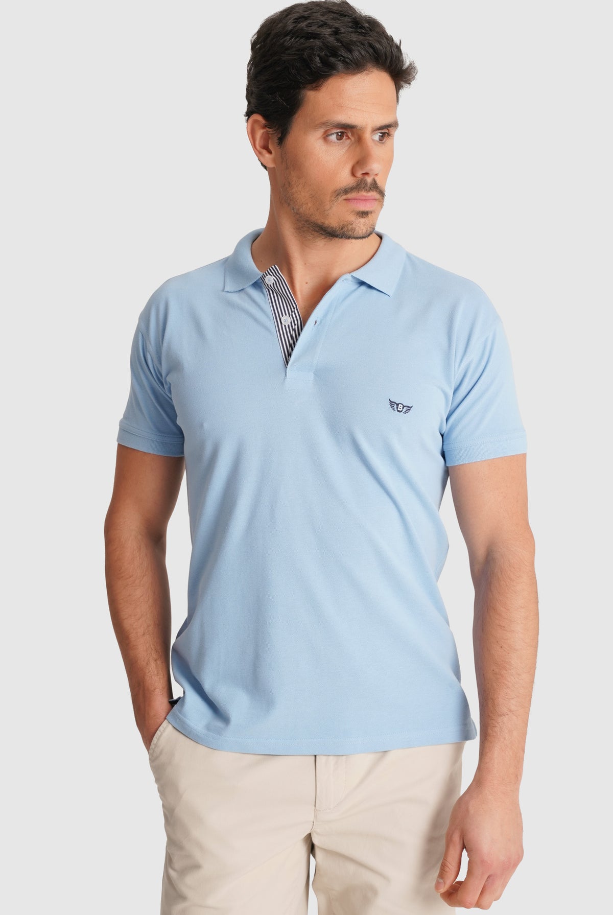 BLUE POLO SHORT SLEEVE REGULAR FIT MR. BLUE