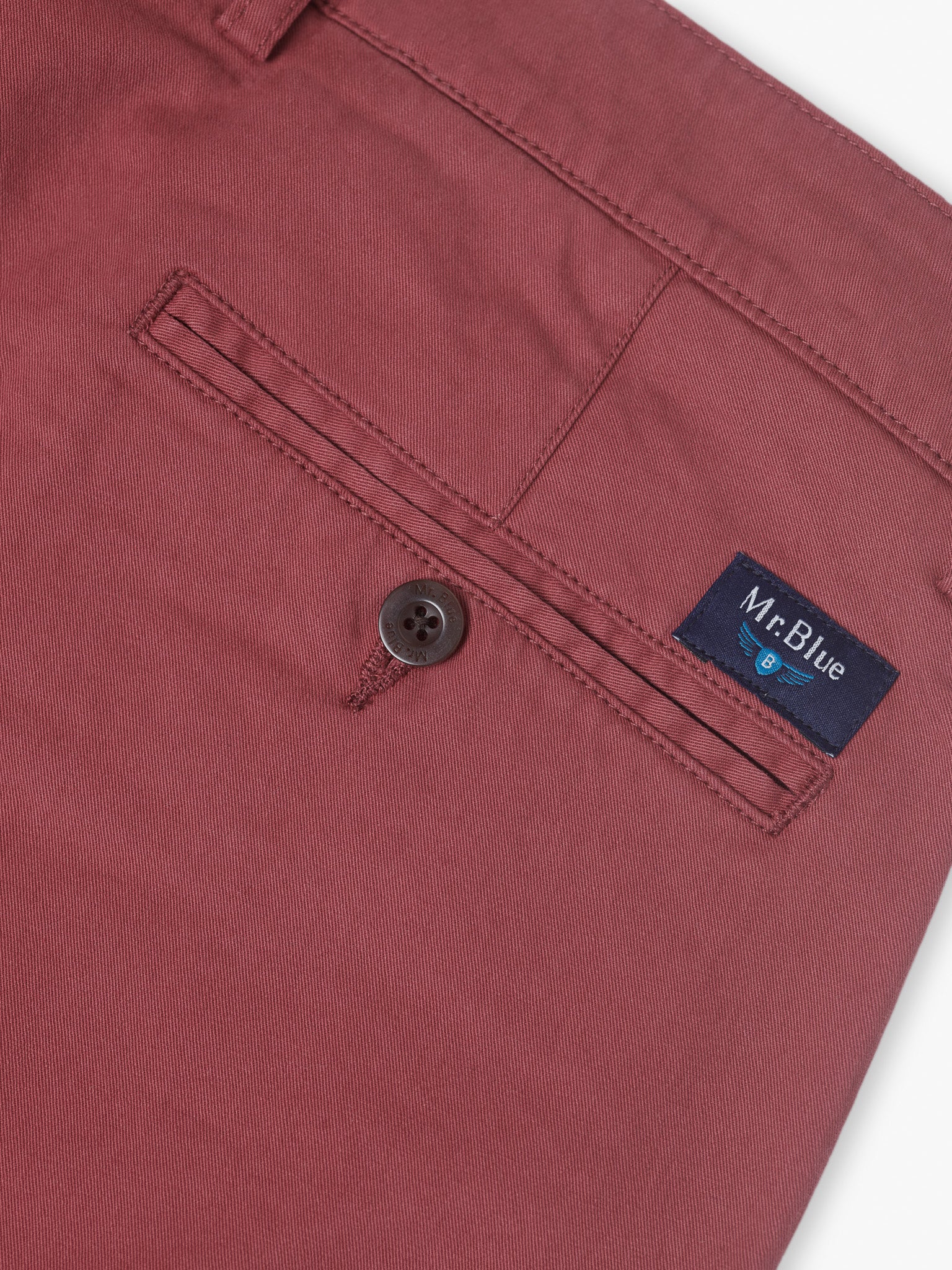 BERMUDA TWILL ROSAS REGULAR FIT MR. BLUE
