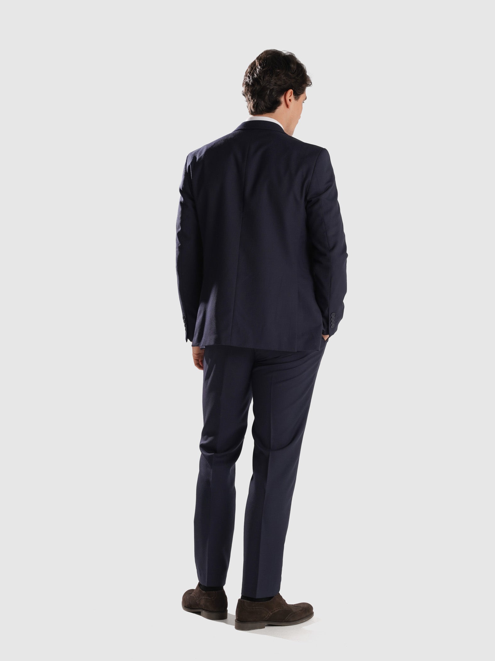 TRAJE AZUL MANGA LARGA REGULAR FIT MR. AZUL