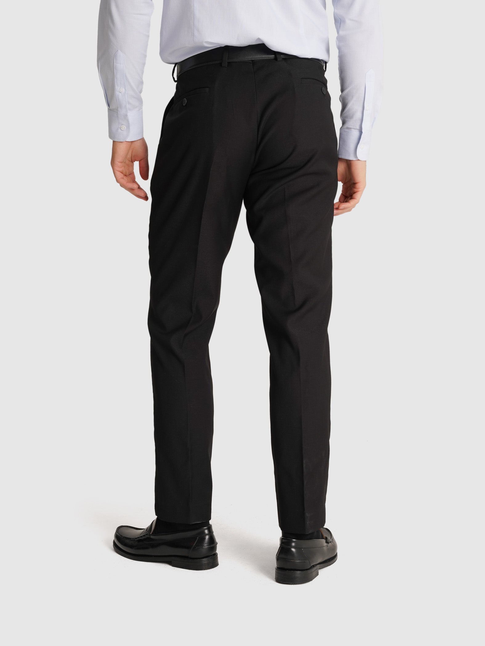 BLACK SUIT LONG SLEEVE REGULAR FIT MR. BLUE