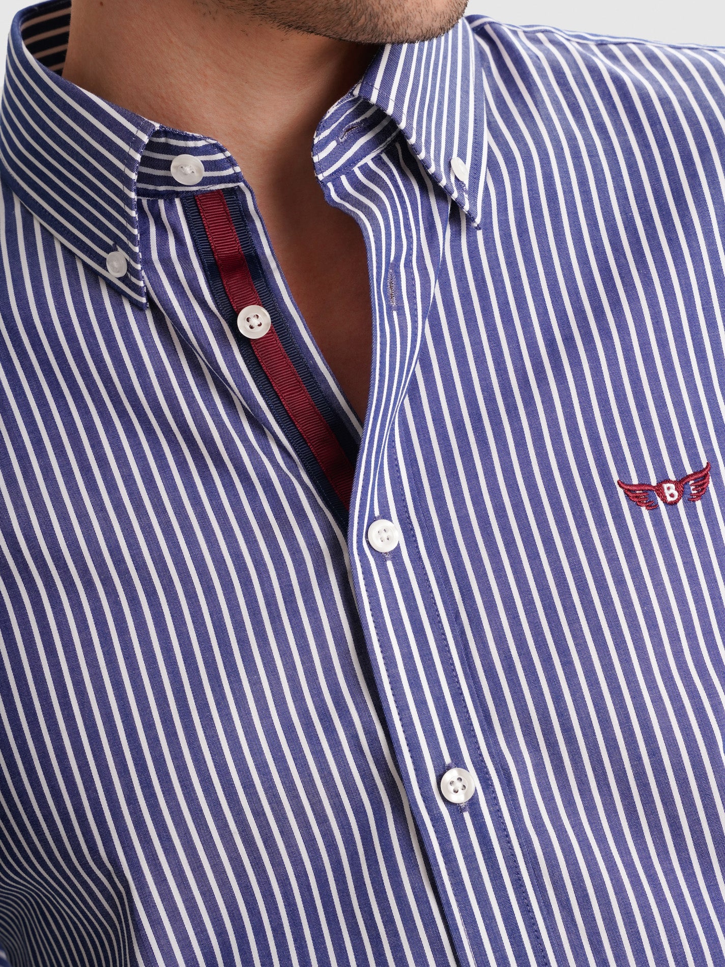 CAMISA MR AZUL REGULAR FIT. AZUL