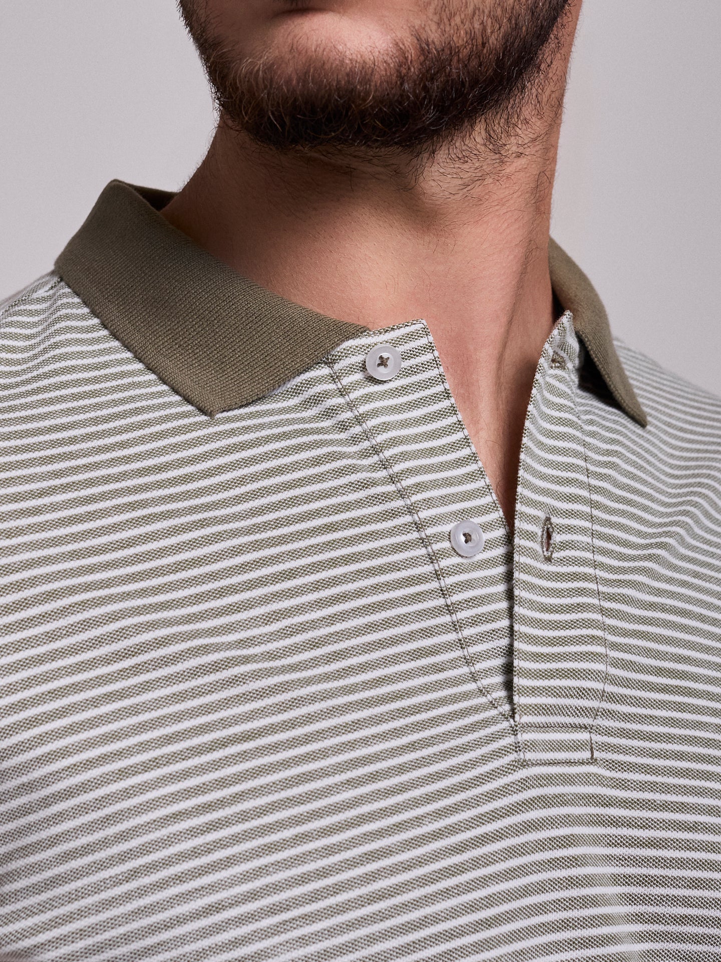 GREEN POLO SHORT SLEEVE REGULAR FIT MR. BLUE