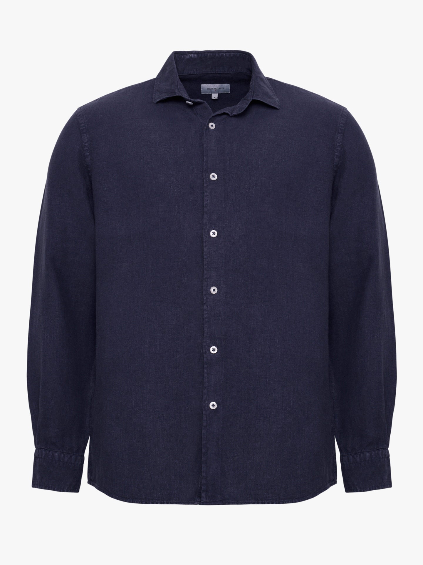 CAMISA SASTRERÍA MANGA LARGA AZUL MARK BELLUCCI