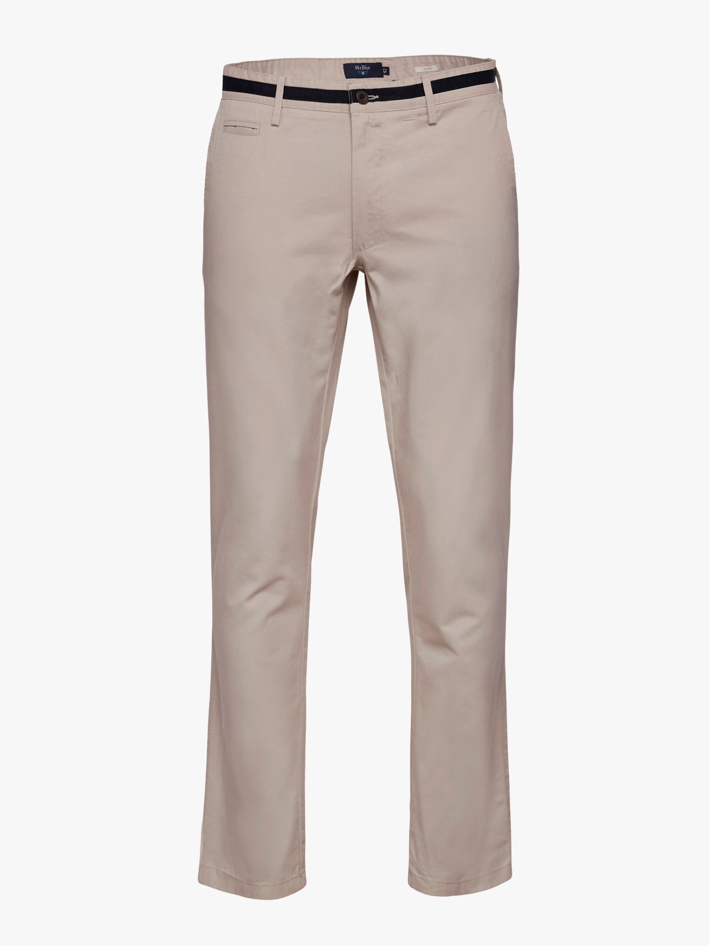 Slim Fit Twill Beige Mr. Blue Chinos