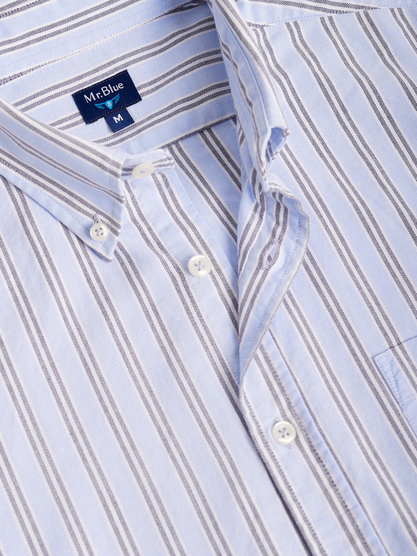 CAMISA MR AZUL REGULAR FIT. AZUL