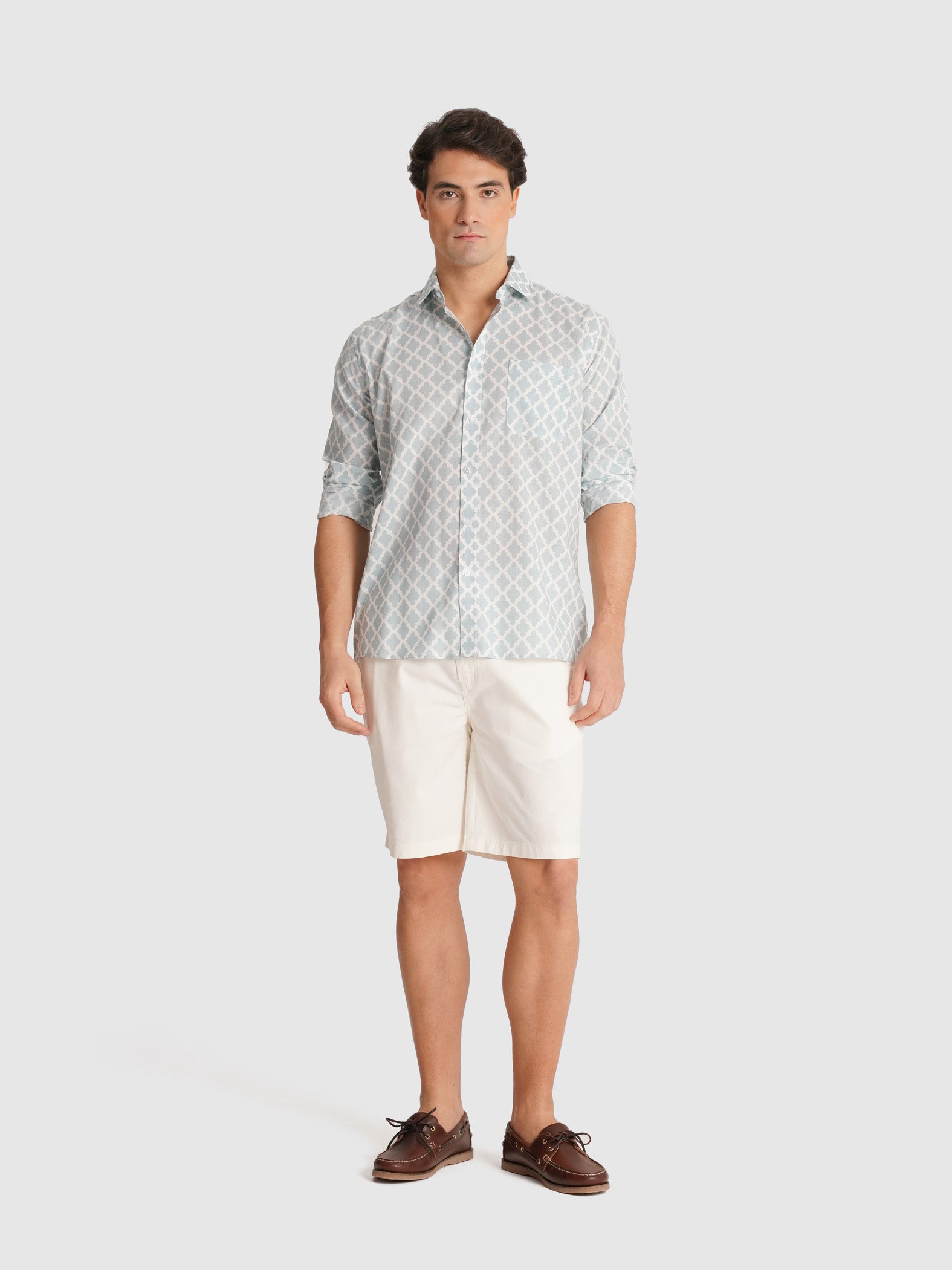 RAW SHIRT LONG SLEEVE REGULAR FIT MR. BLUE