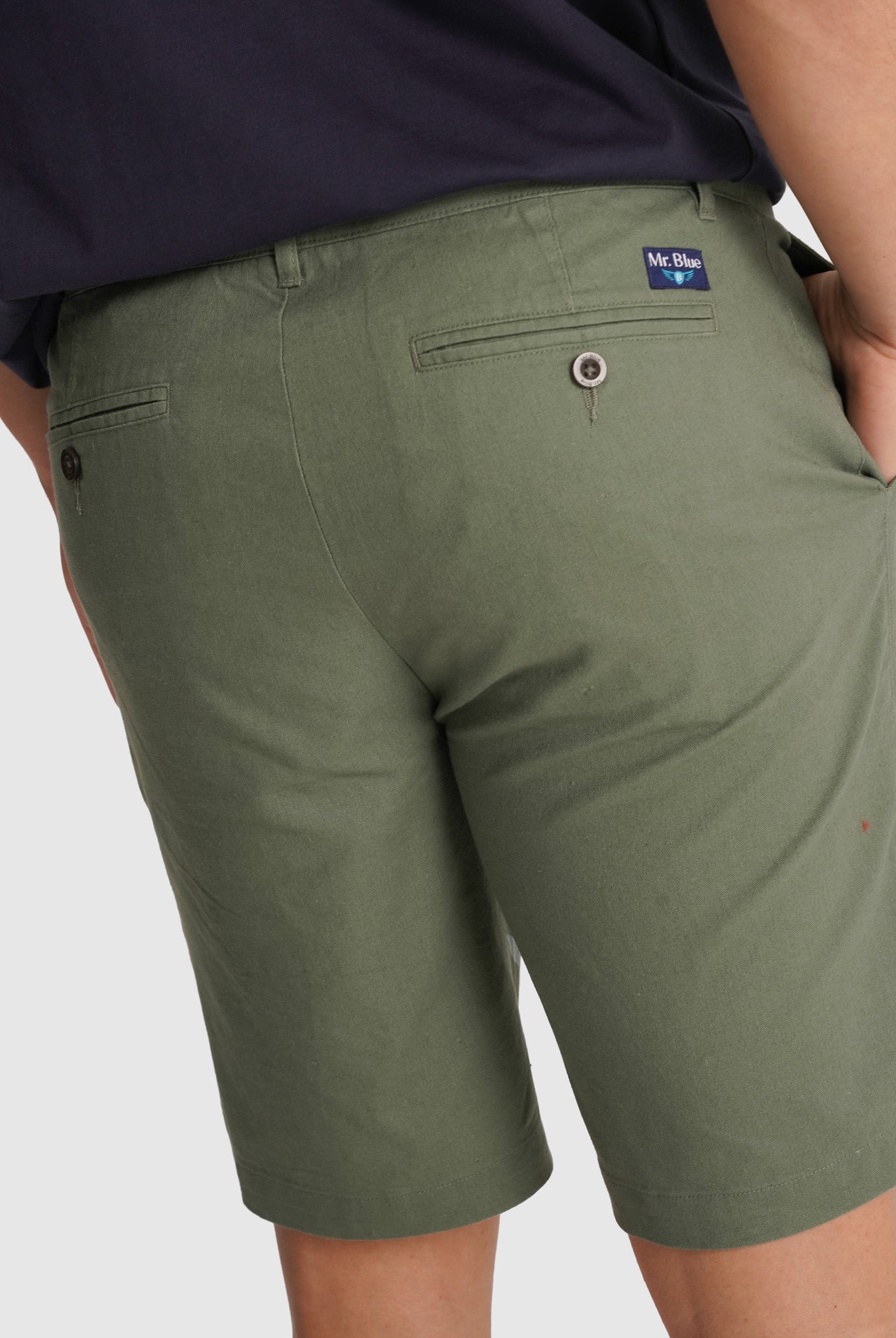BERMUDA VERDES REGULAR FIT MR. BLUE