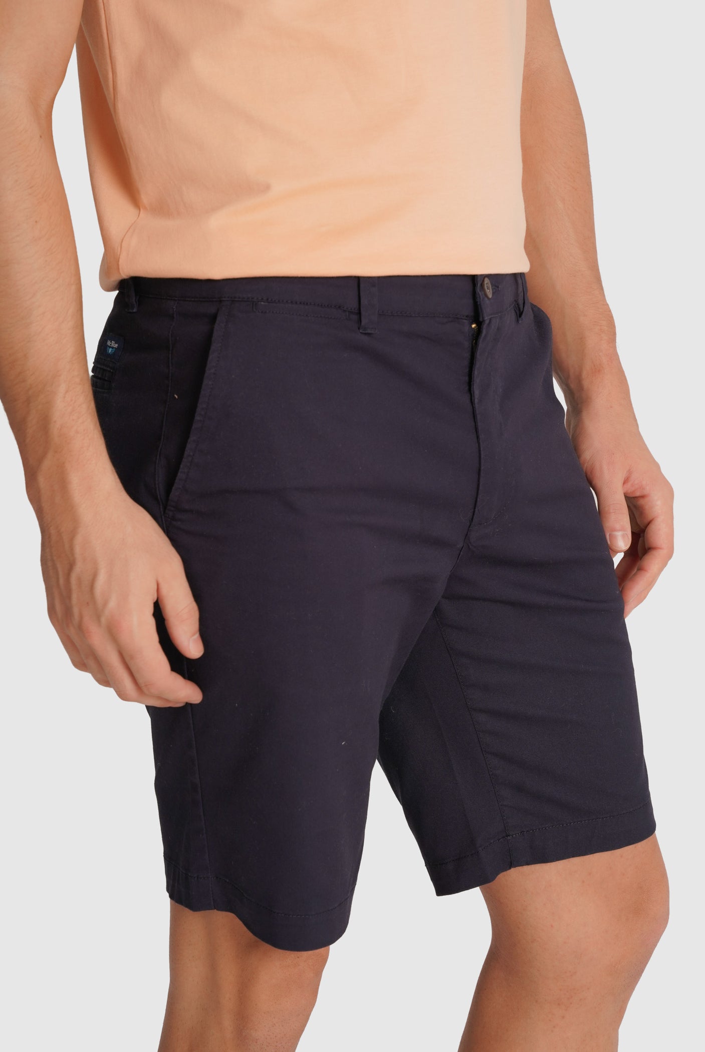 BERMUDA TWILL AZUIS REGULAR FIT MR. BLUE