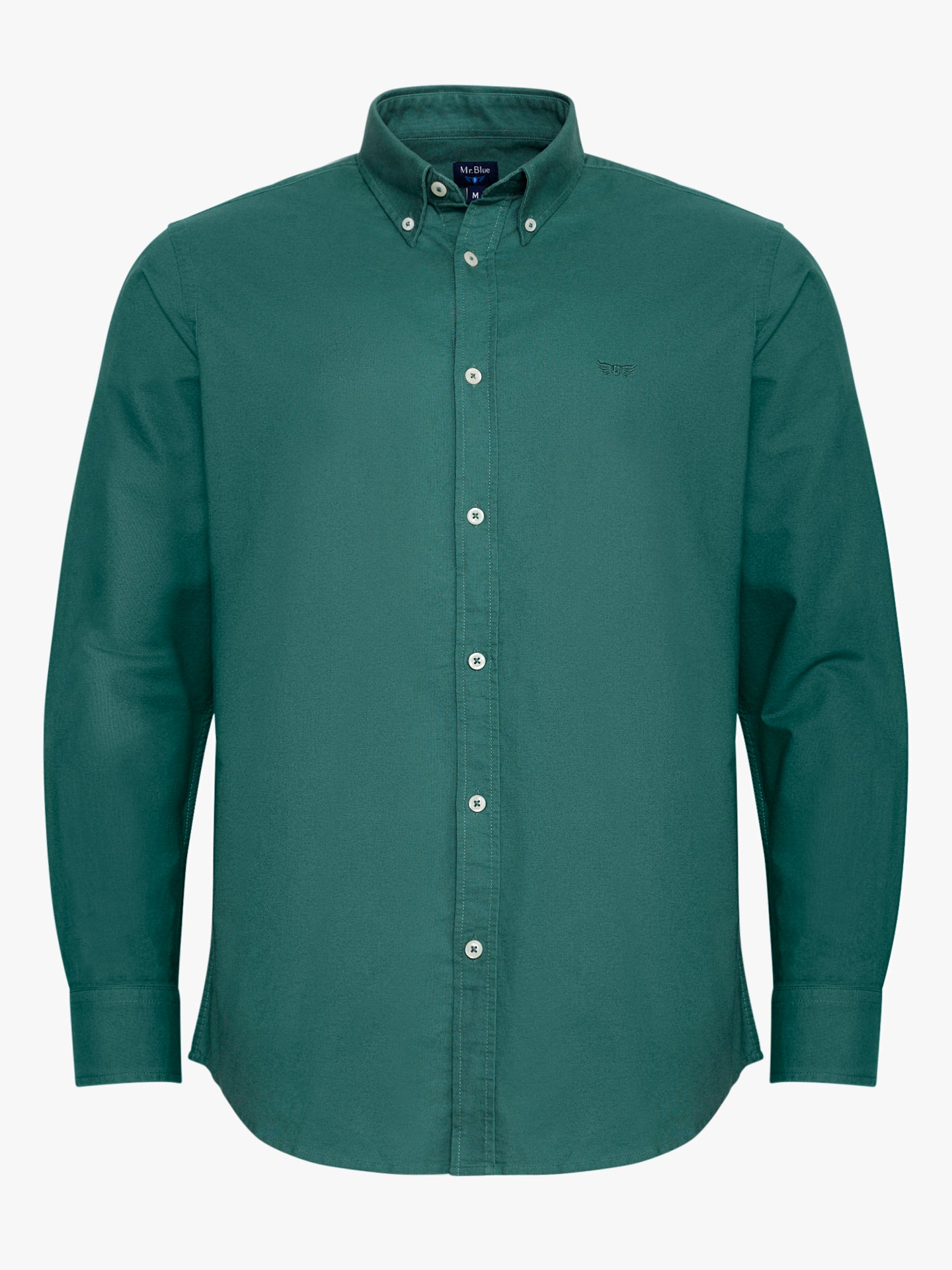 GREEN REGULAR FIT MR SHIRT. BLUE