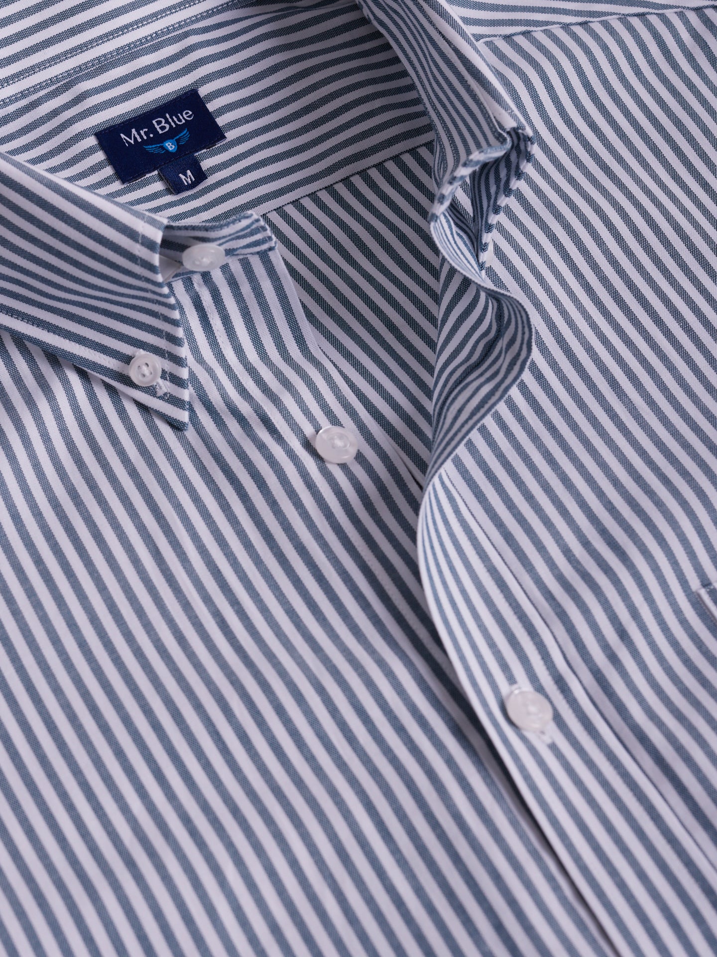 CAMISA MR VERDE REGULAR FIT. AZUL