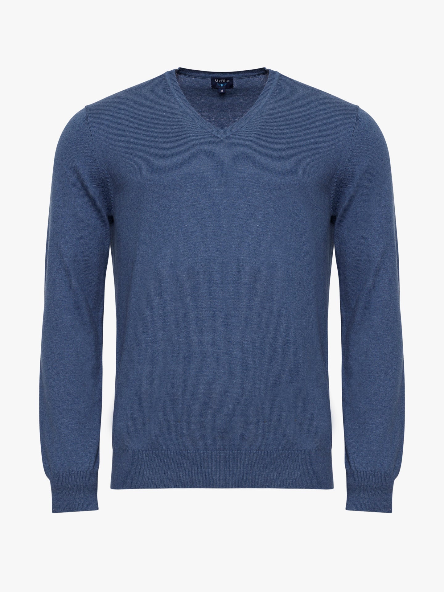 BLUE THIN PULLOVER LONG SLEEVE REGULAR FIT MR. BLUE