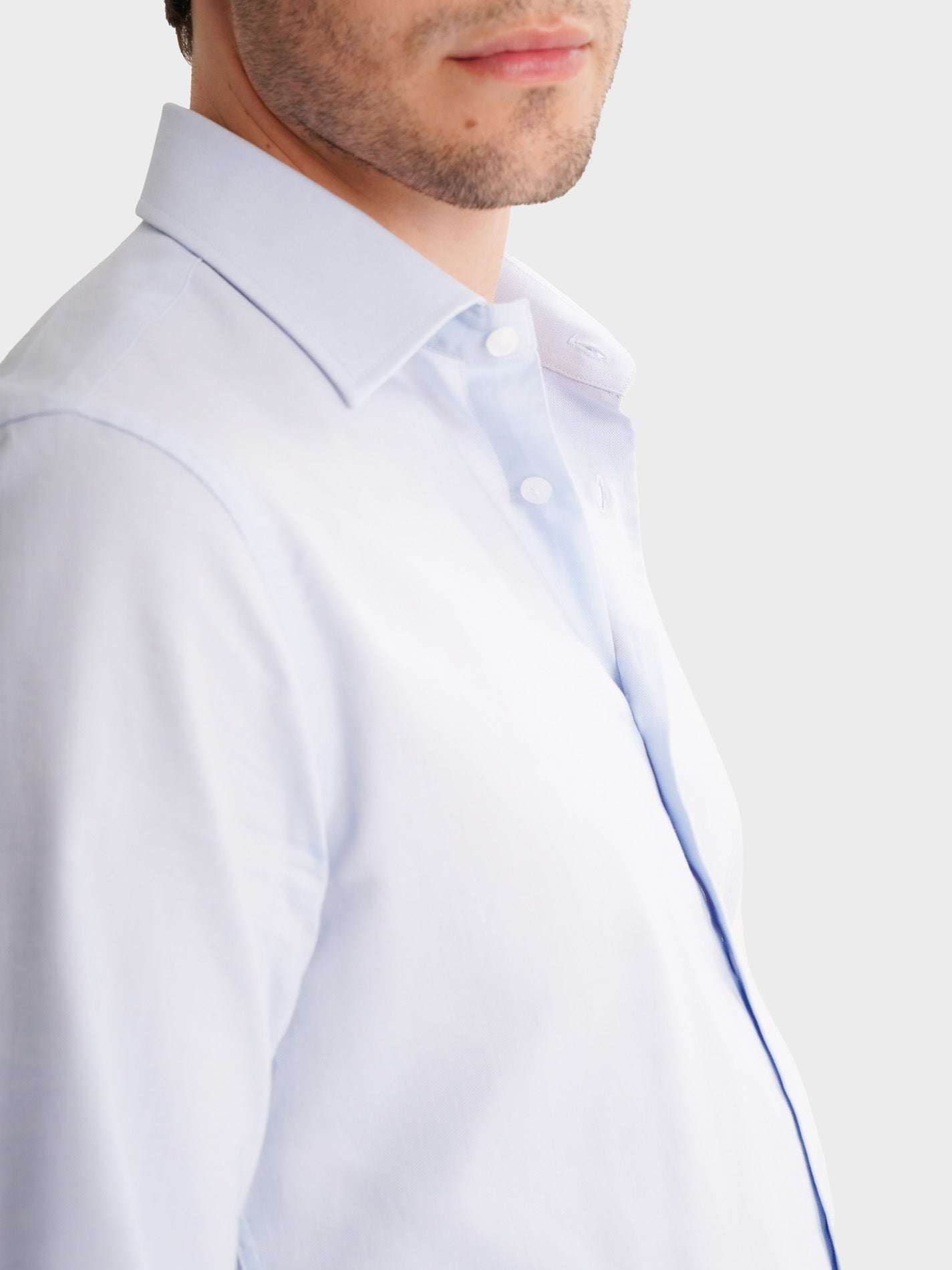 CAMISA AZUL SLIM FIT MR. BLUE