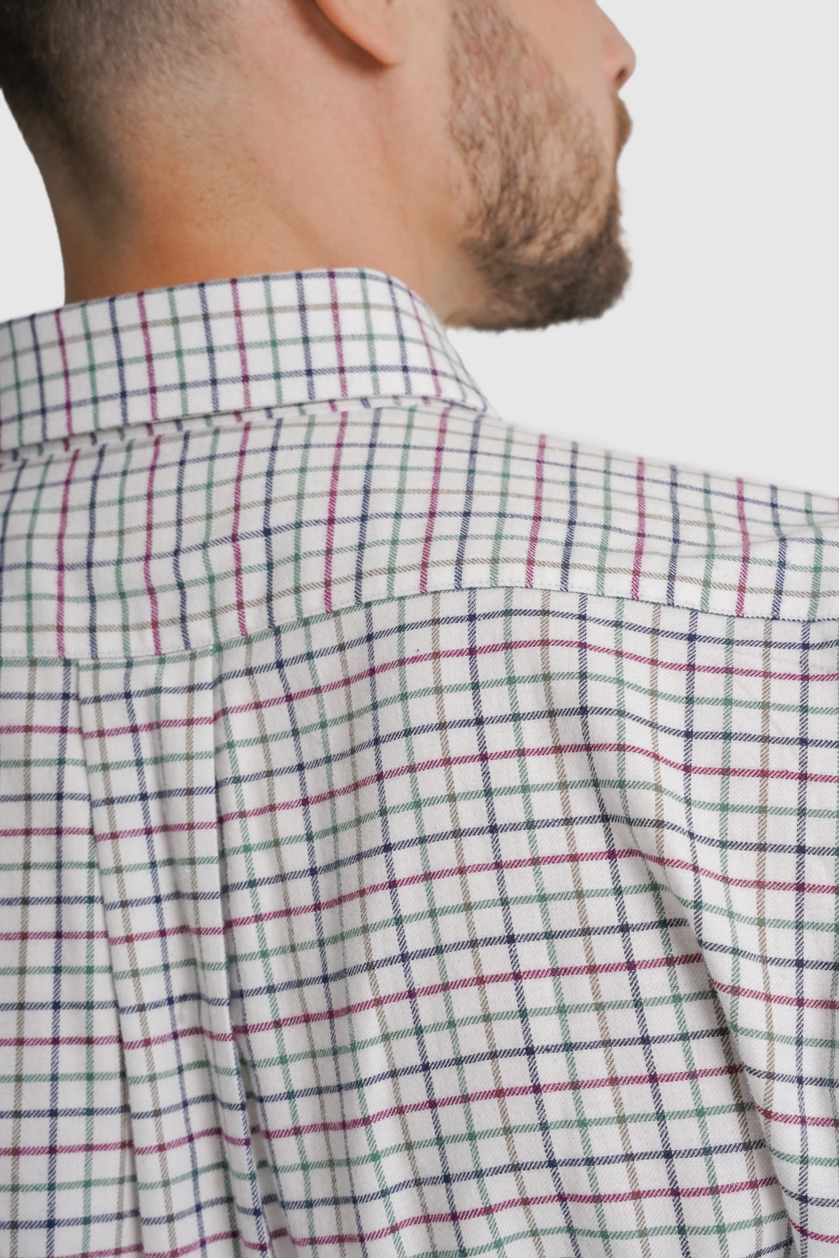 CAMISA FLANELA REGULAR FIT VERDE AO QUADRADO MR. BLUE
