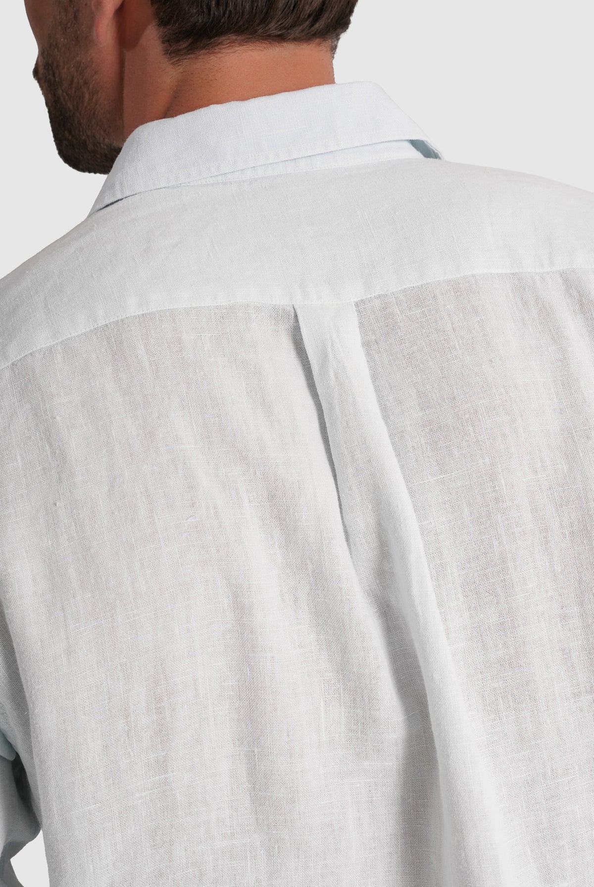 CAMISA LINHO TAILORED FIT AZUL LISA MARK BELLUCCI