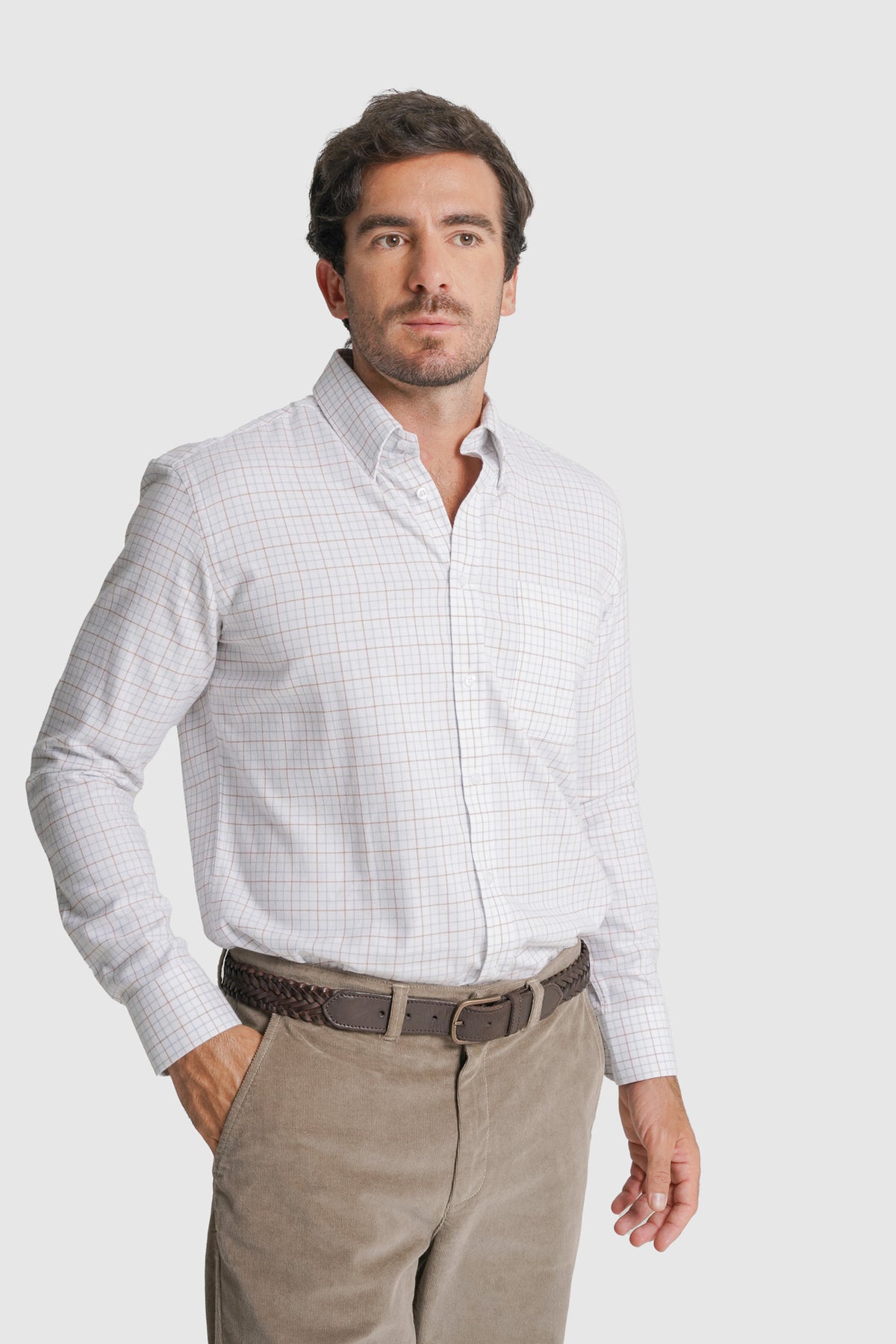 CAMISA FLANELA REGULAR FIT AZUL AO QUADRADO MR. BLUE